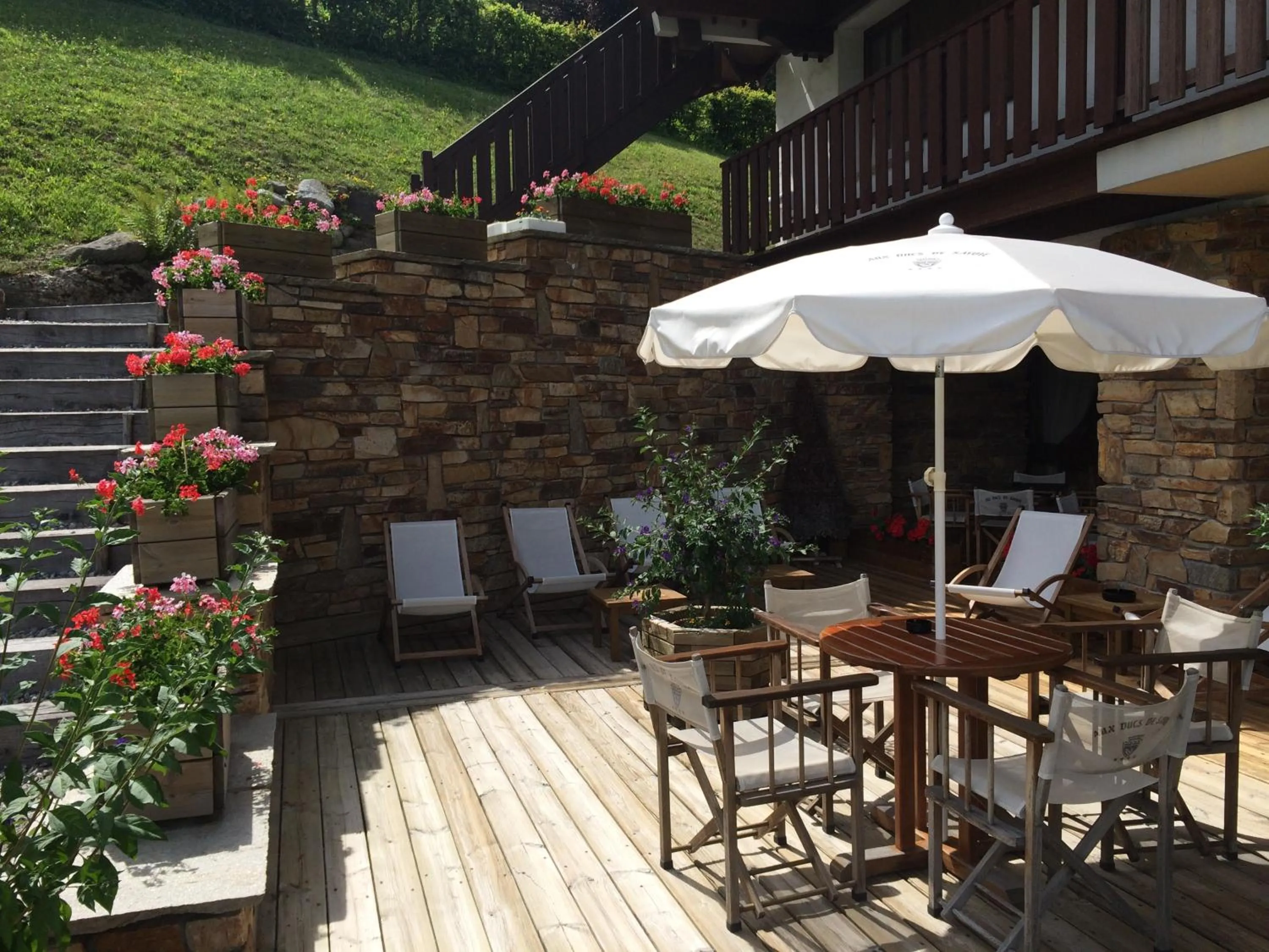 Balcony/Terrace in Aux Ducs de Savoie