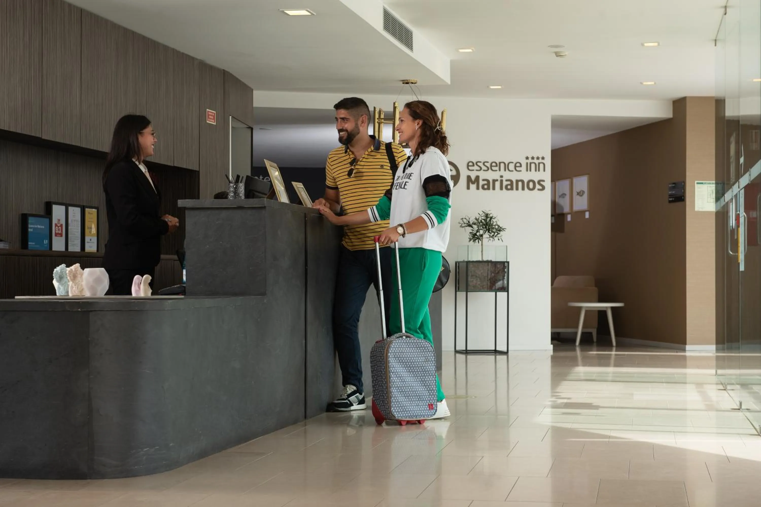 Lobby or reception in Essence Inn Marianos Hotel