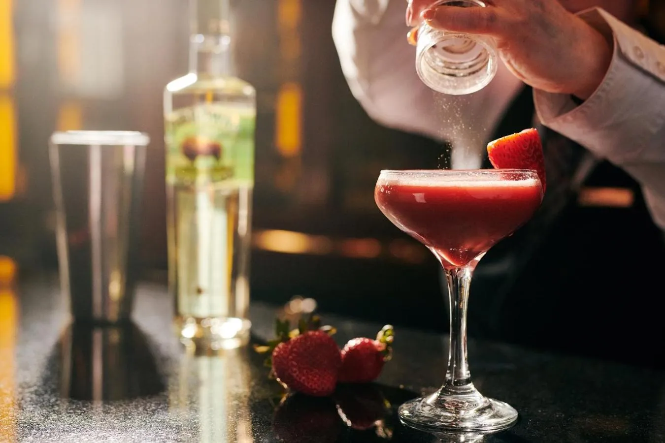 Alcoholic drinks in Hard Days Night Hotel