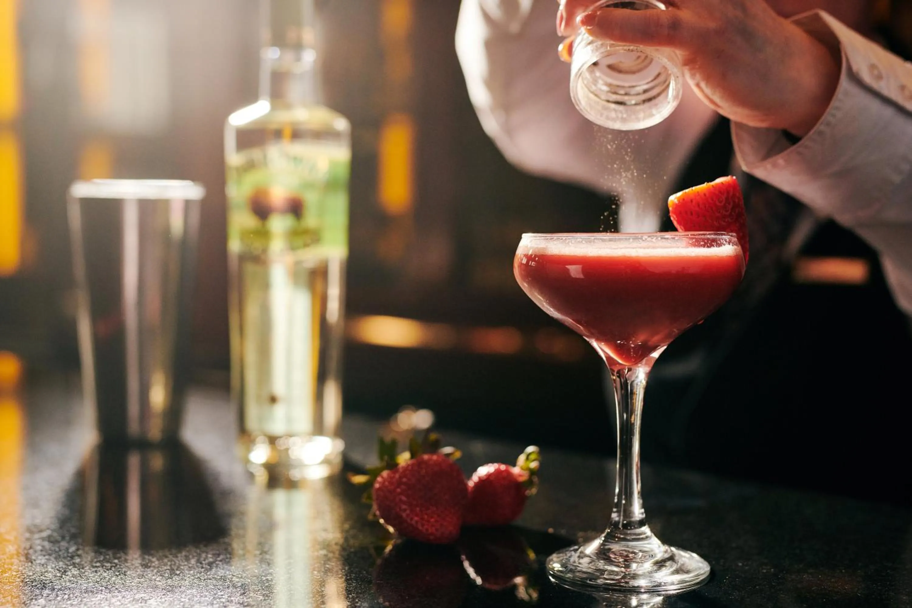 Drinks in Hard Days Night Hotel