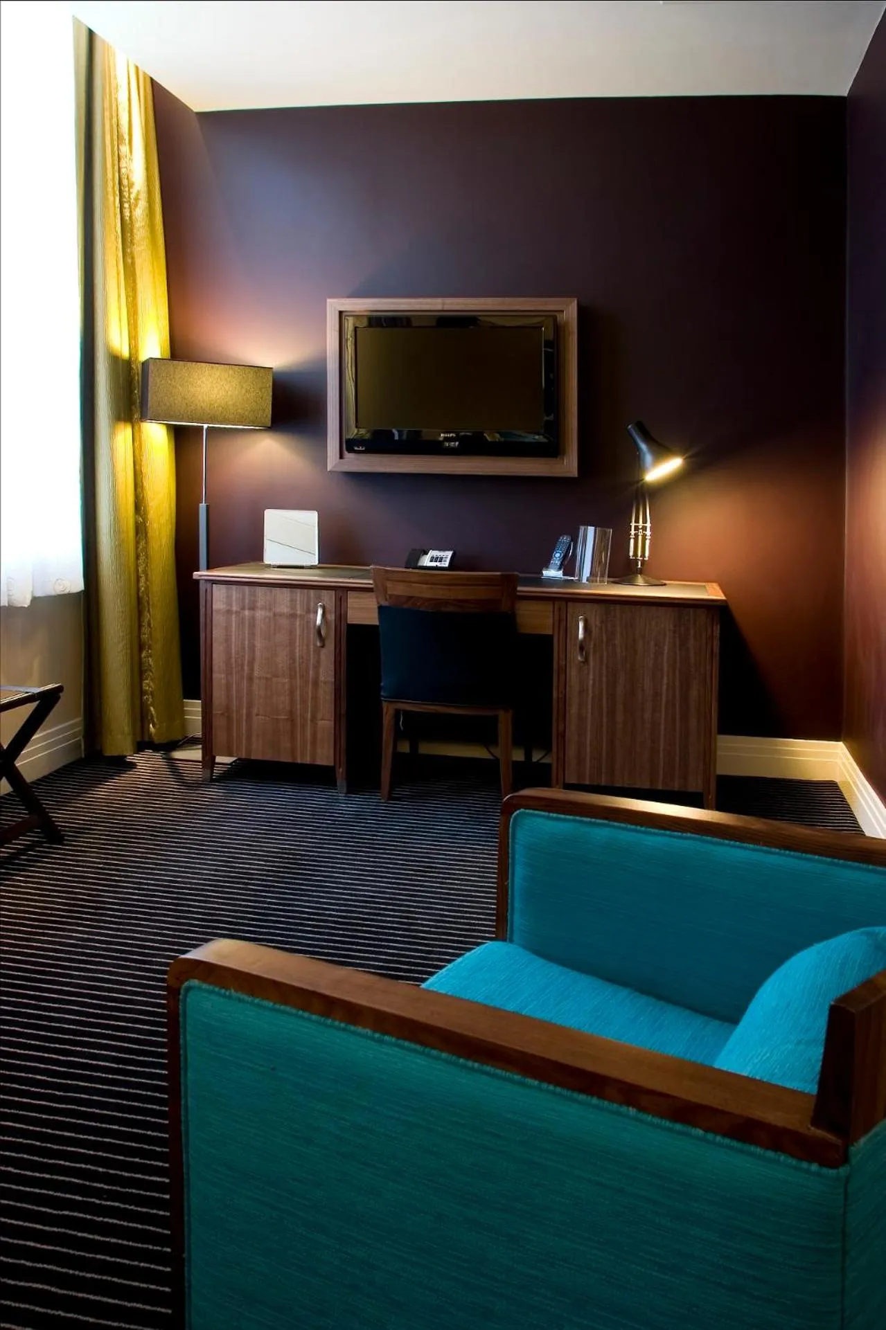 Bedroom in Hard Days Night Hotel