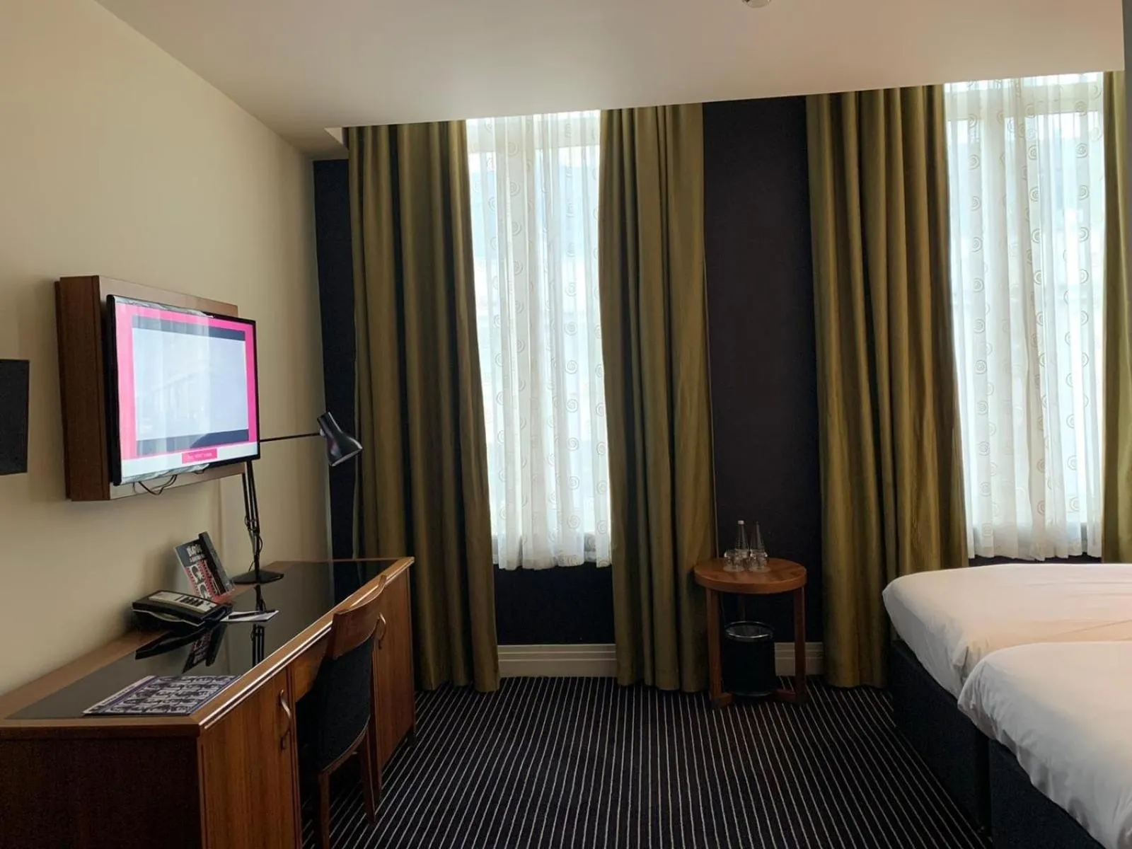 Bedroom, Bed in Hard Days Night Hotel