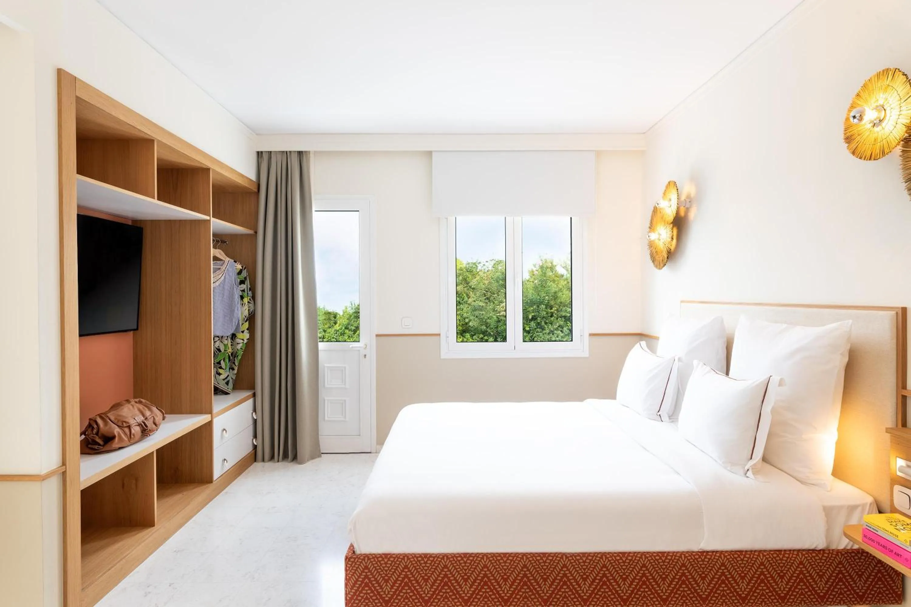 Photo of the whole room, Bed in Brown Beach Chalkida Resort, a member of Brown Hotels