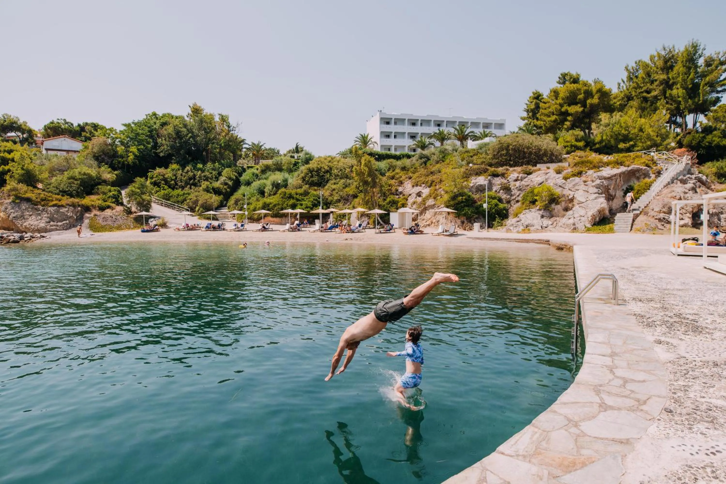 Beach in Brown Beach Chalkida Resort, a member of Brown Hotels