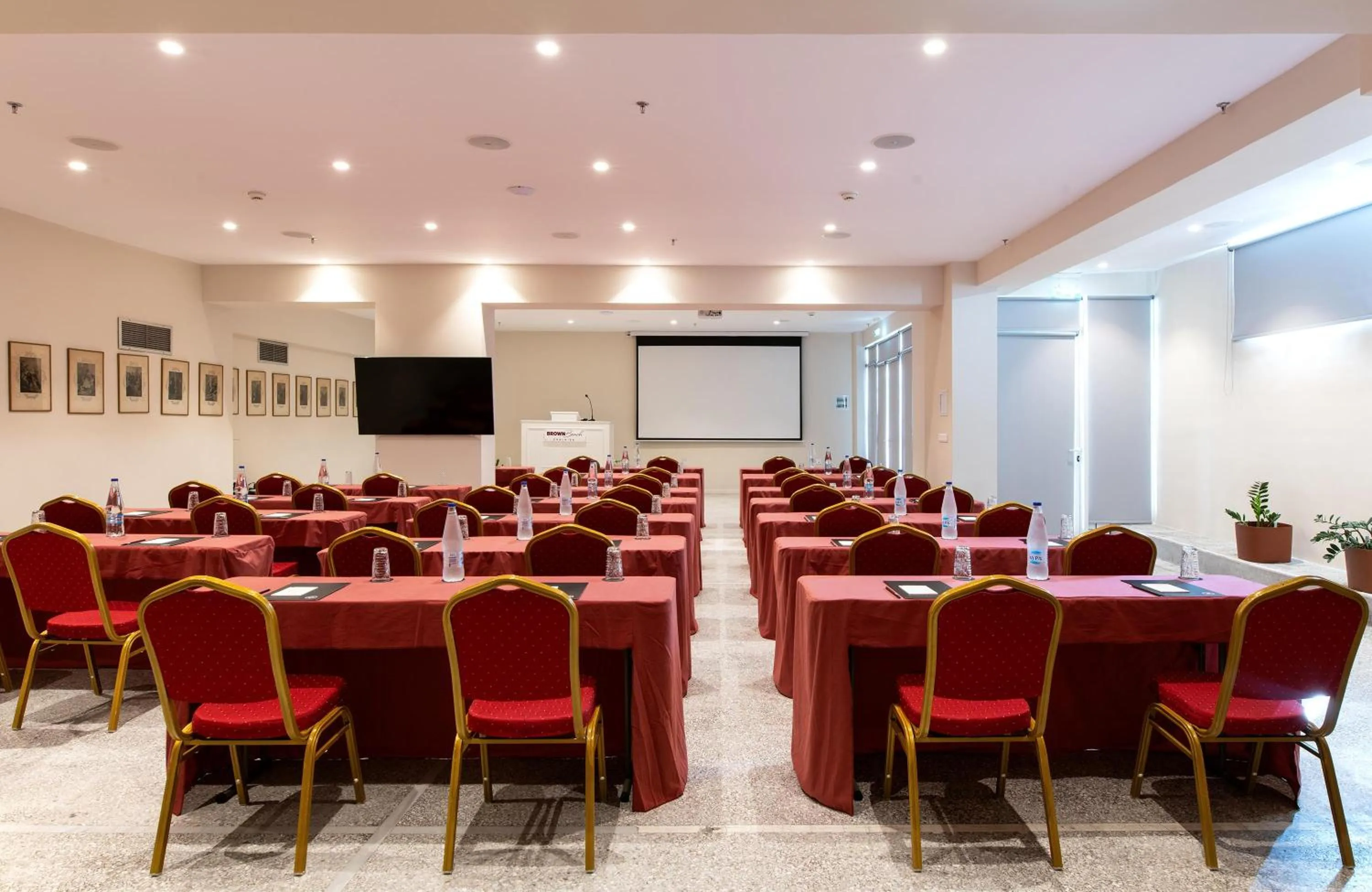 Meeting/conference room in Brown Beach Chalkida Resort, a member of Brown Hotels