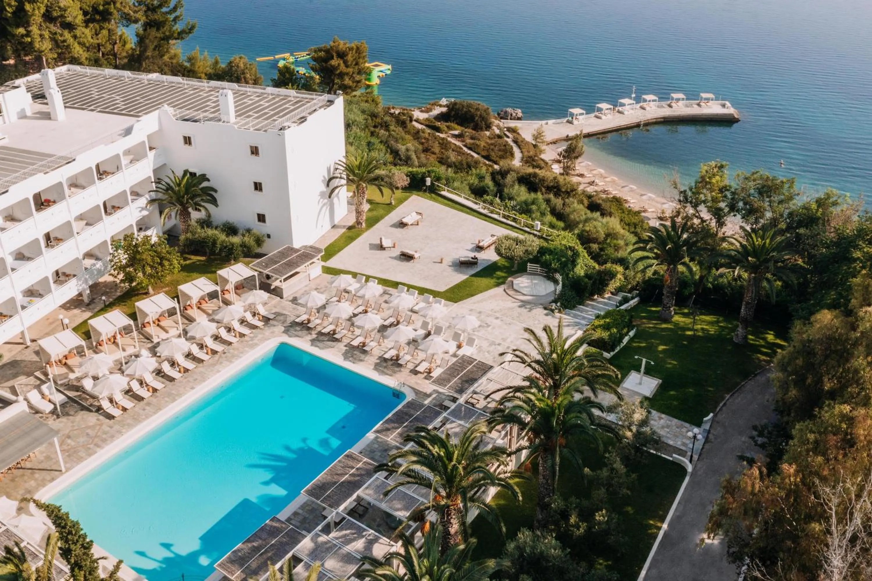 Swimming pool in Brown Beach Chalkida Resort, a member of Brown Hotels