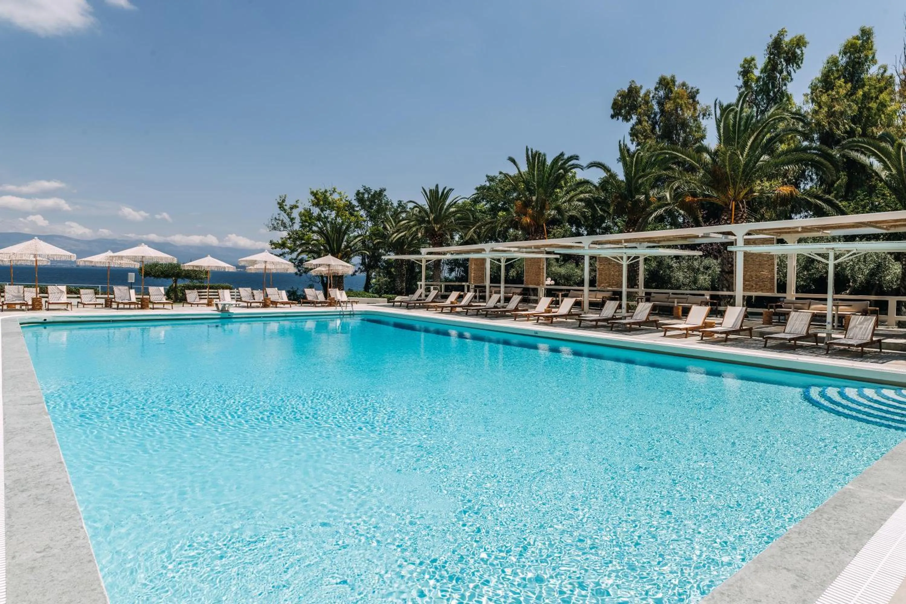 Swimming pool in Brown Beach Chalkida Resort, a member of Brown Hotels