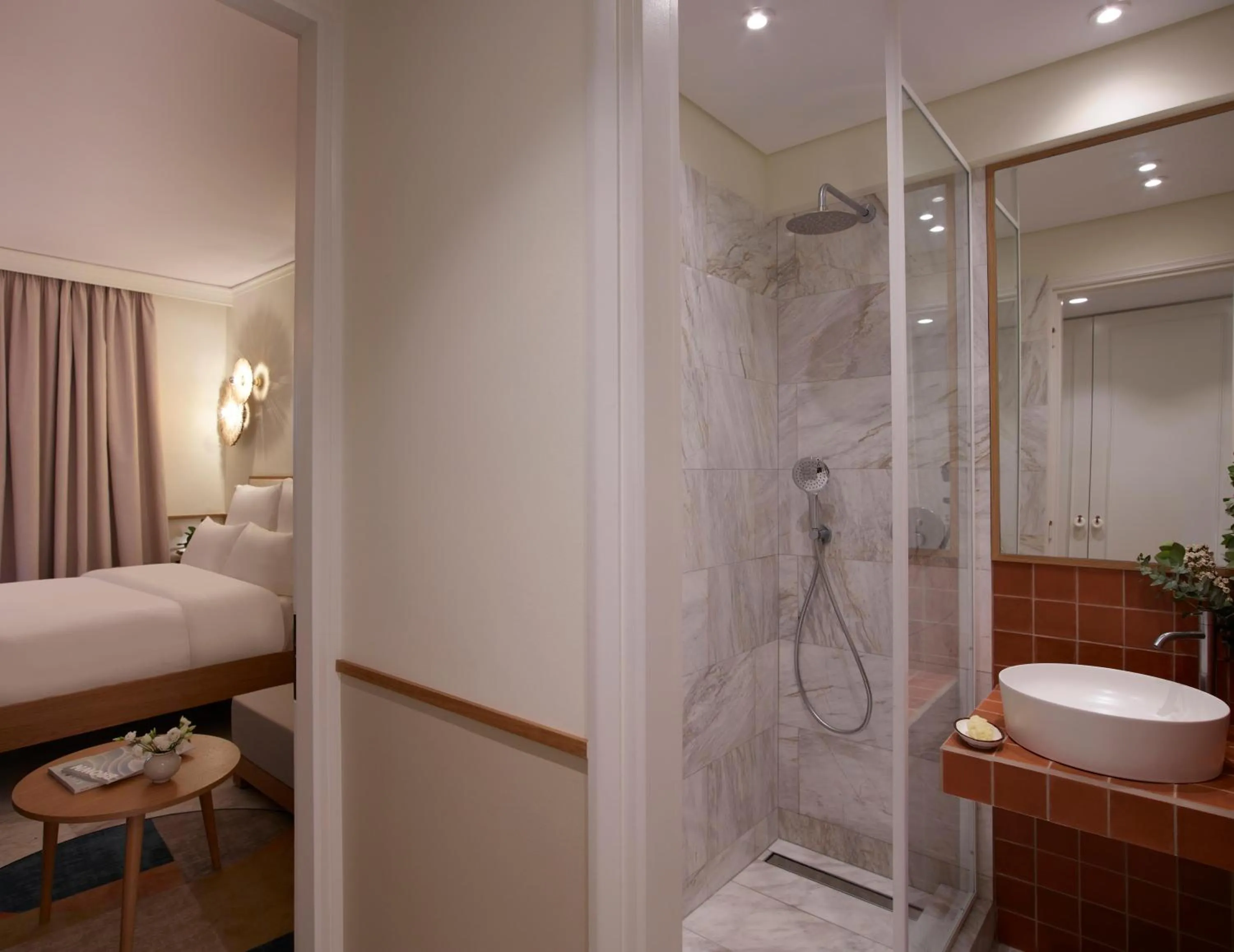 Bathroom in Brown Beach Chalkida Resort, a member of Brown Hotels