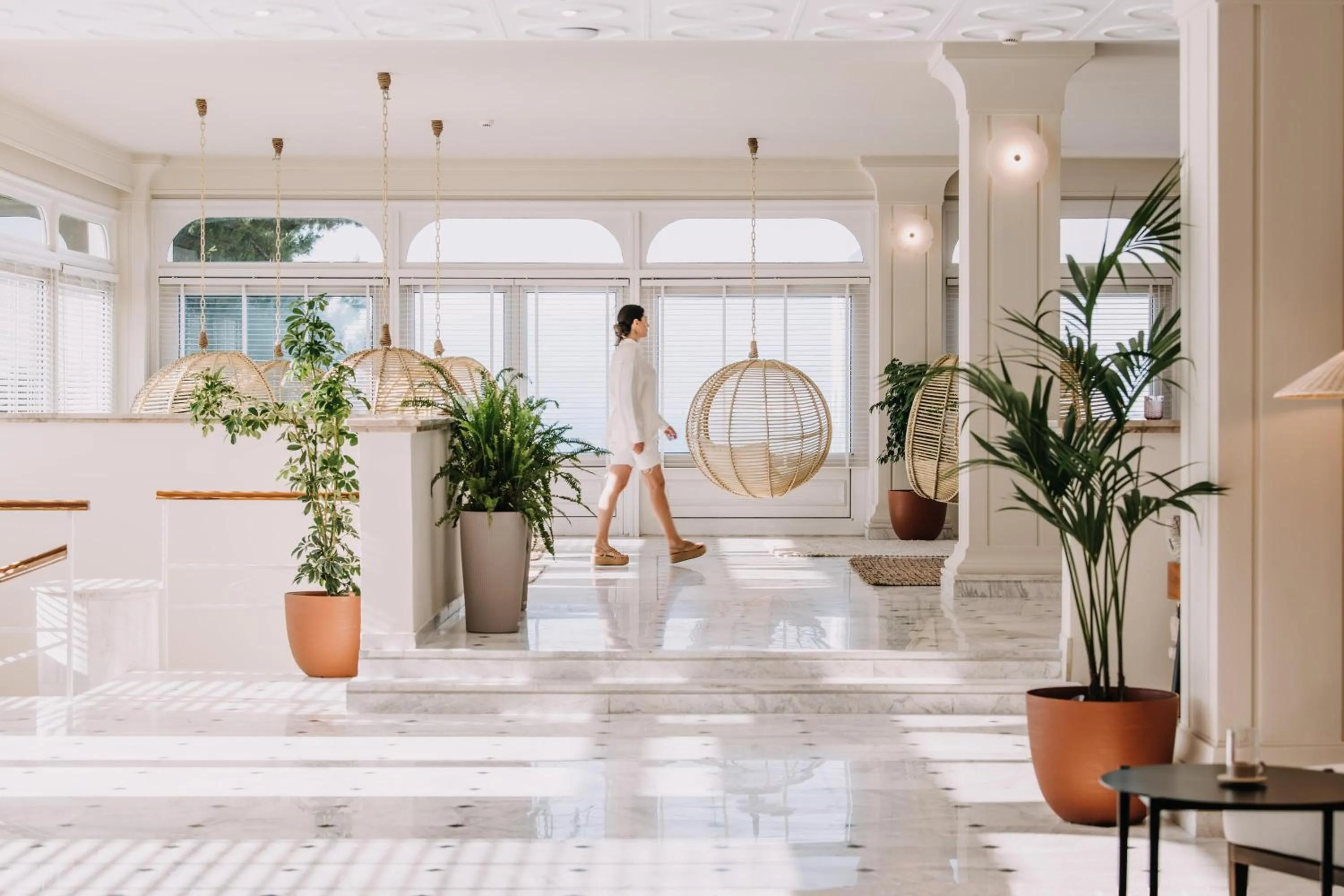 Lobby or reception in Brown Beach Chalkida Resort, a member of Brown Hotels