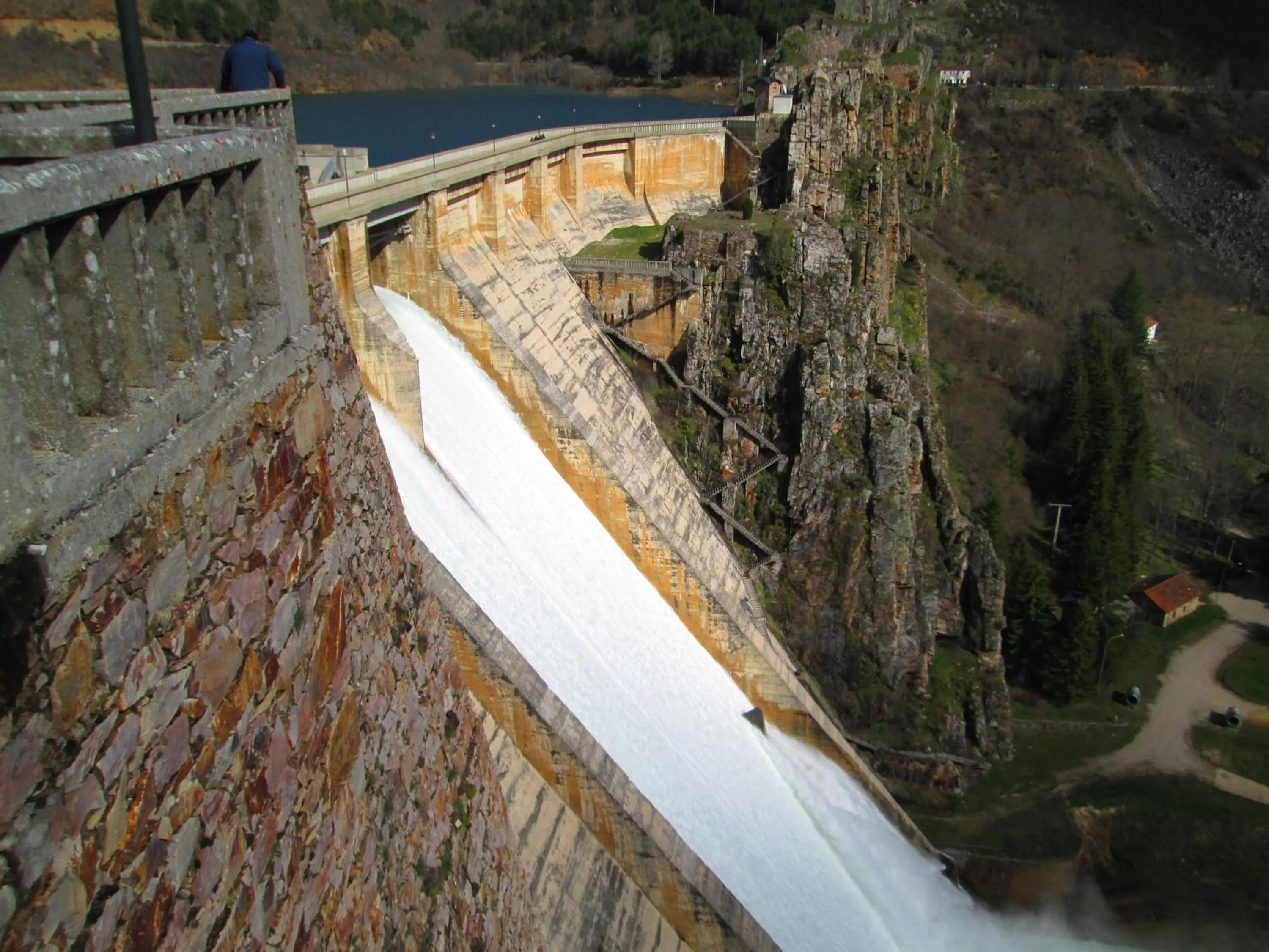 Bird's eye view in Balneario Caldas de Luna