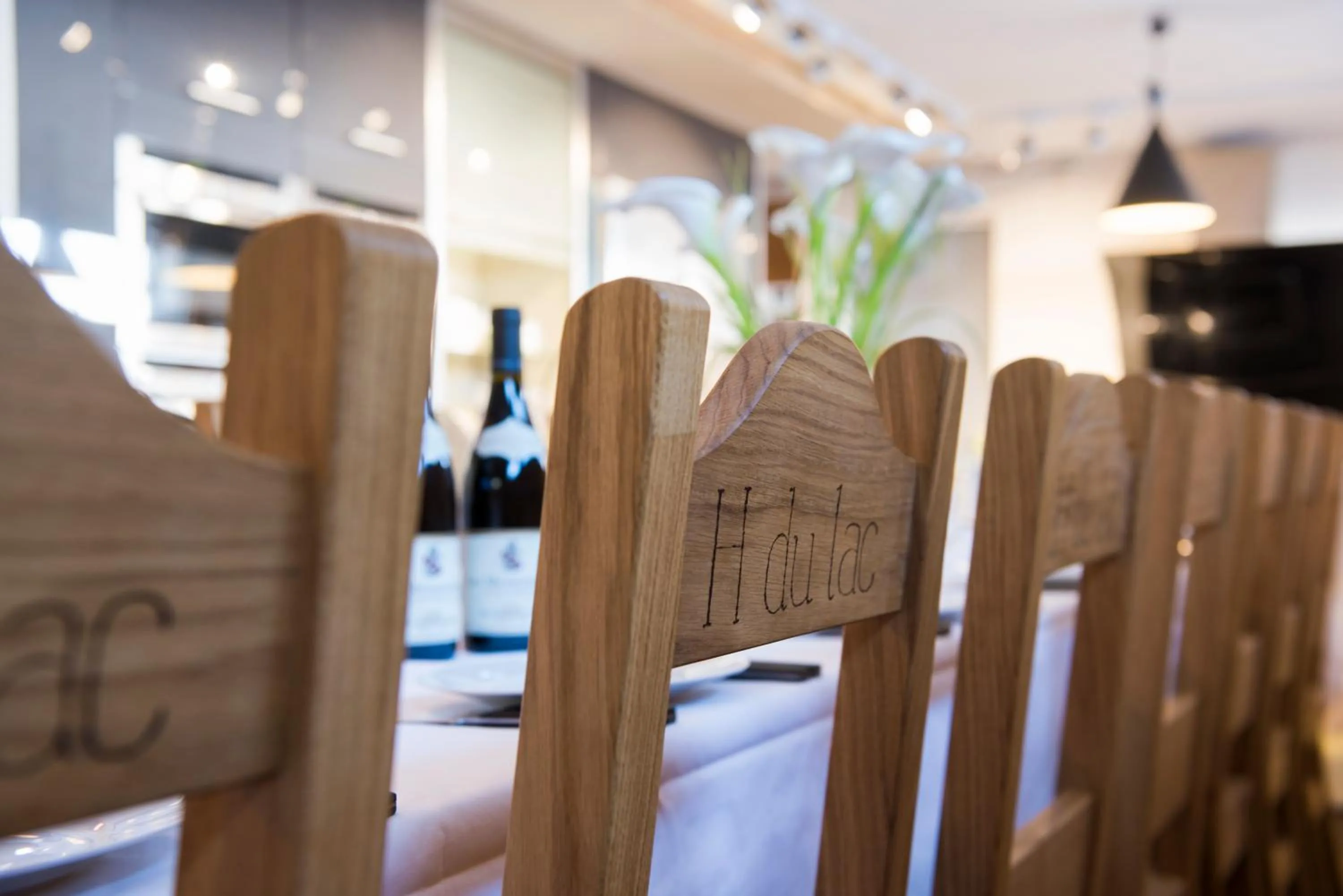 Restaurant/places to eat in Hotel du Lac