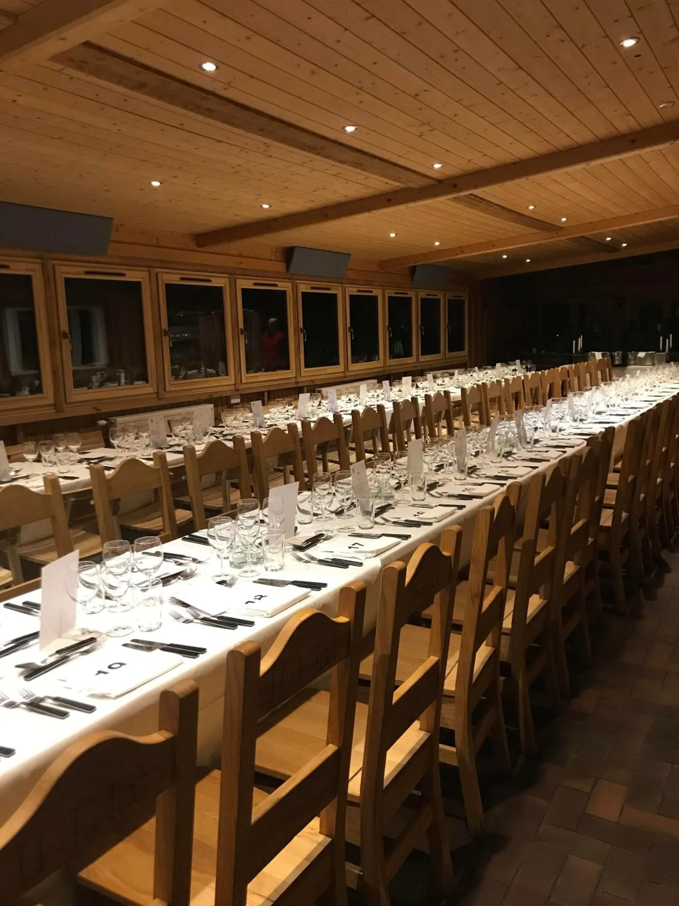 Restaurant/places to eat in Hotel du Lac