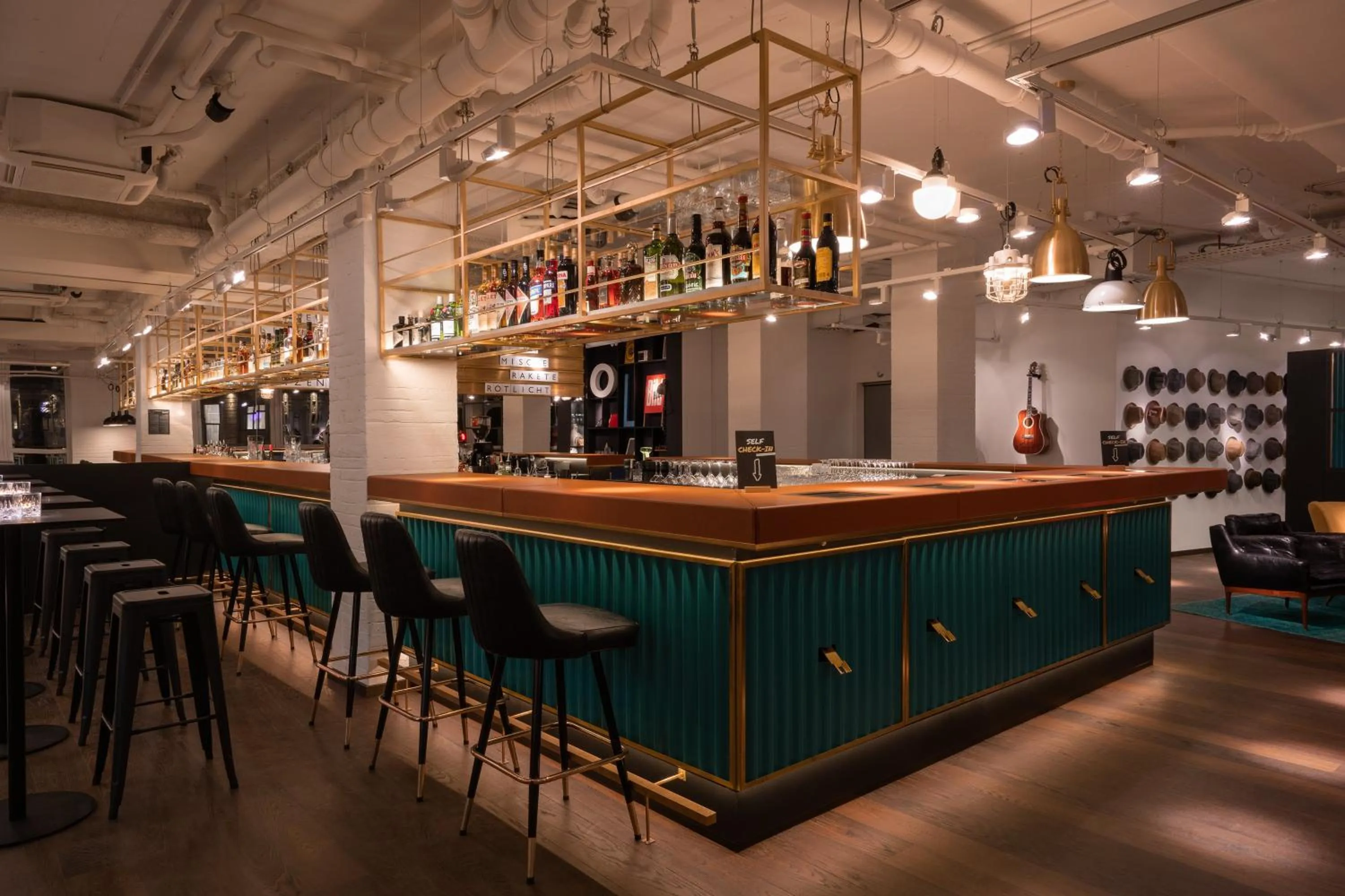 Lobby or reception in Ruby Lotti Hotel Hamburg