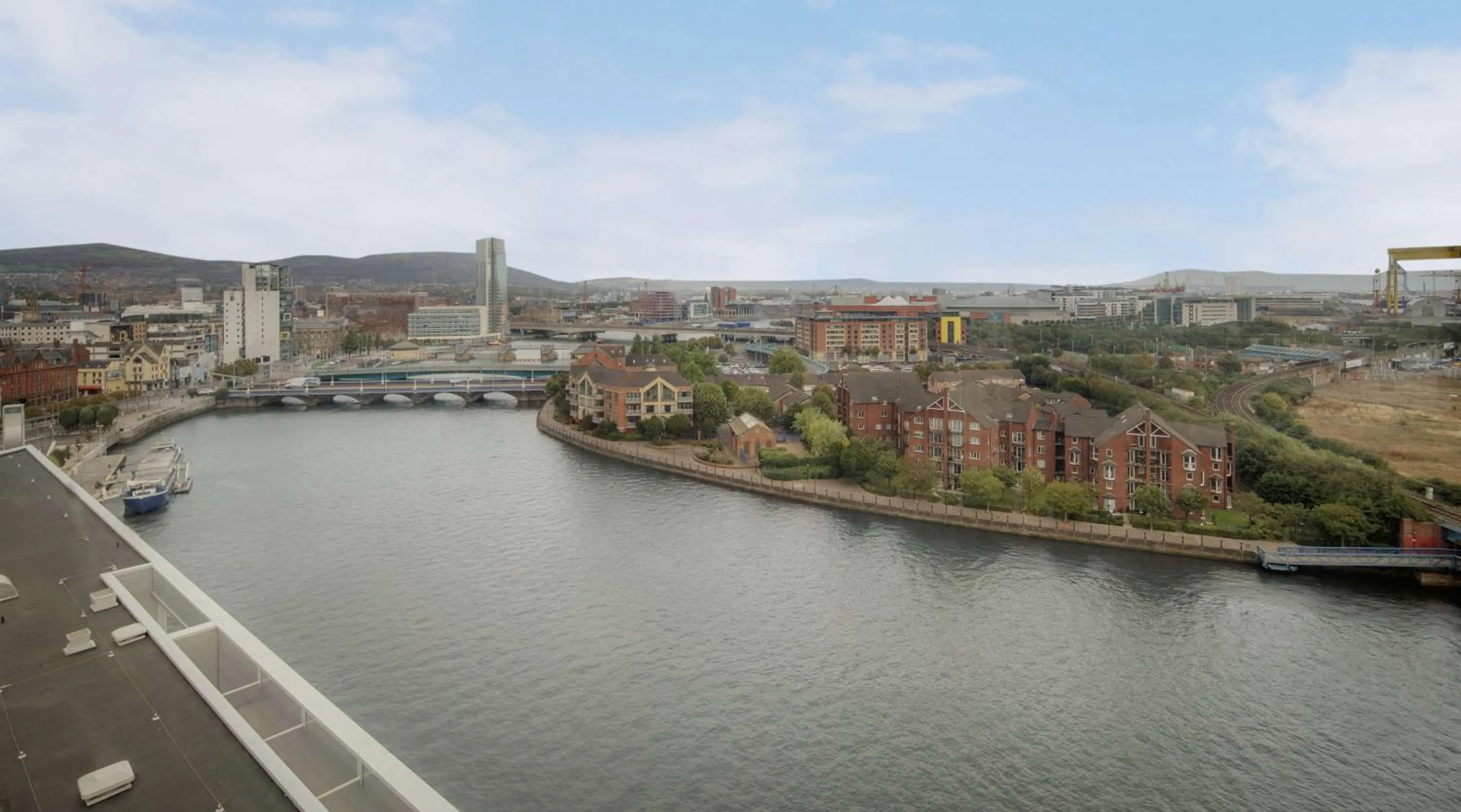 View (from property/room) in Hilton Belfast