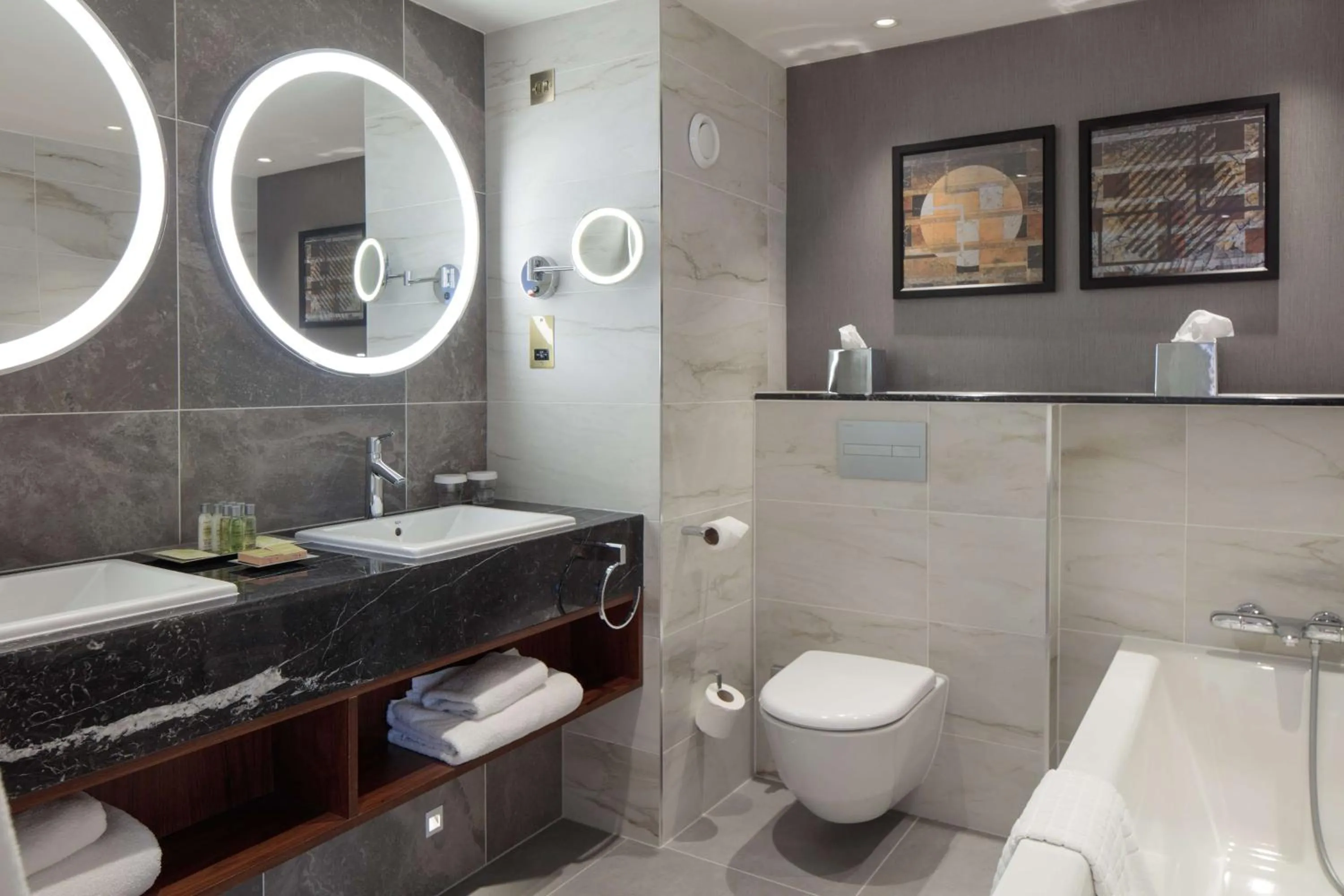 Bathroom in Hilton Belfast