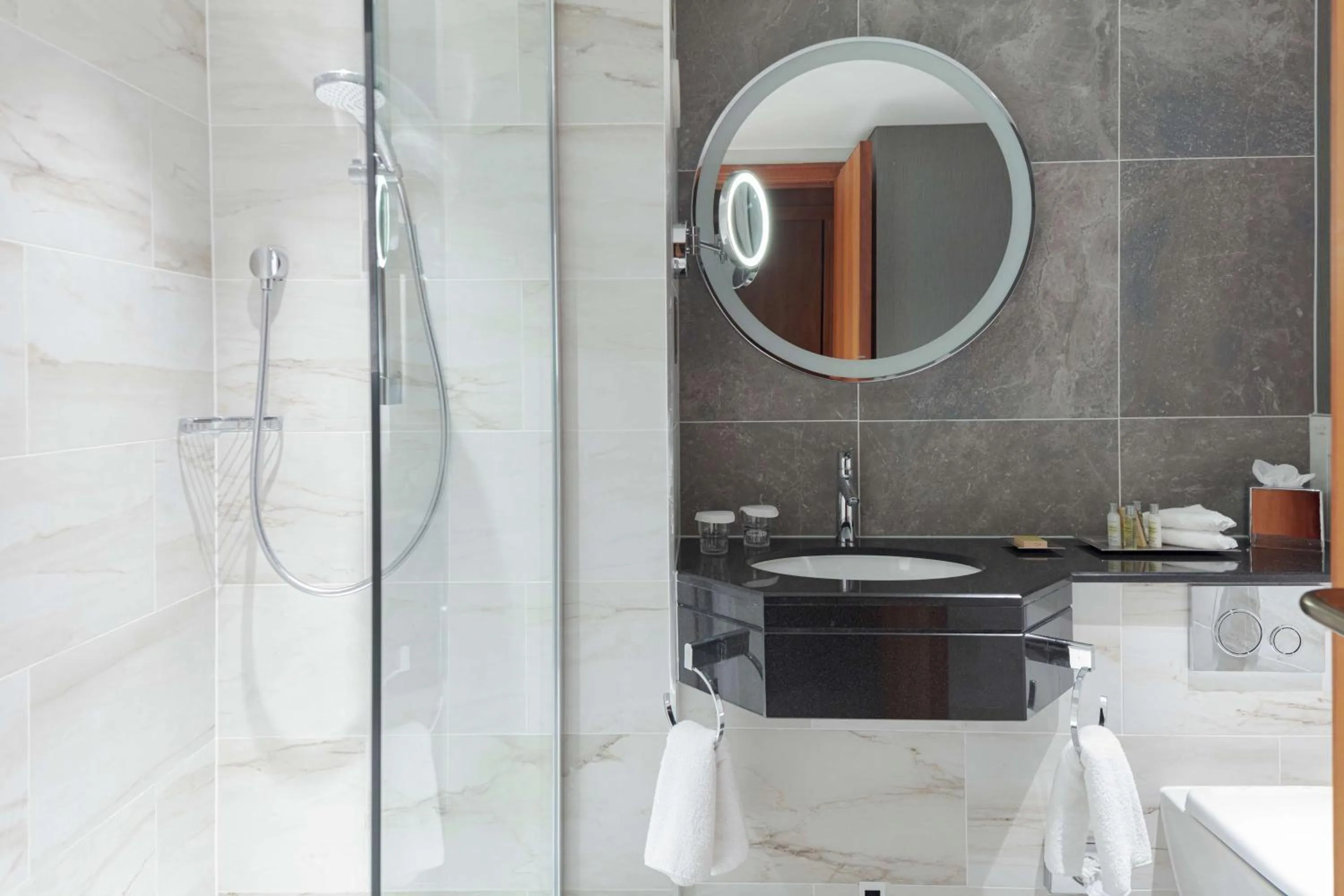 Bathroom in Hilton Belfast