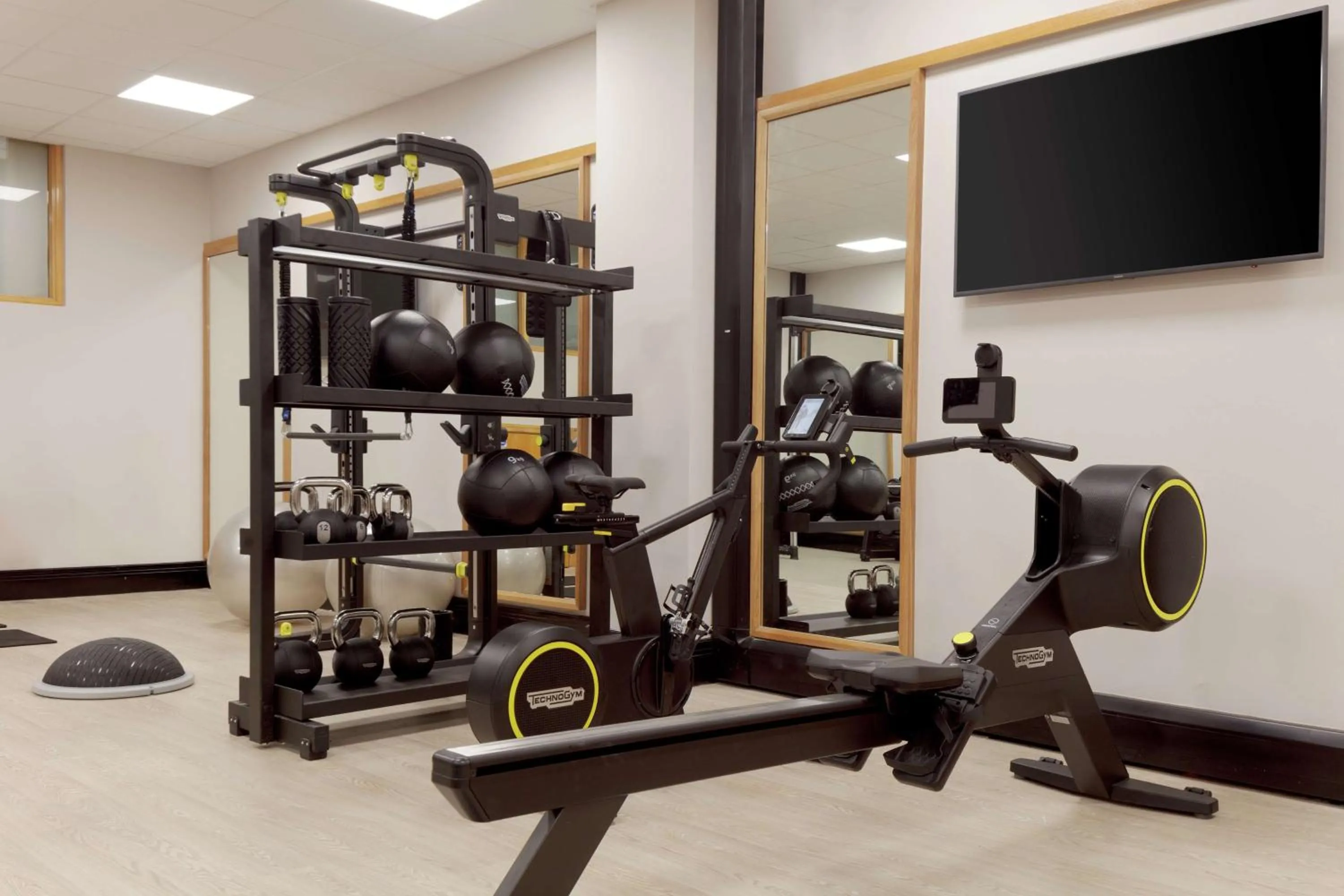 Fitness centre/facilities in Hilton Belfast