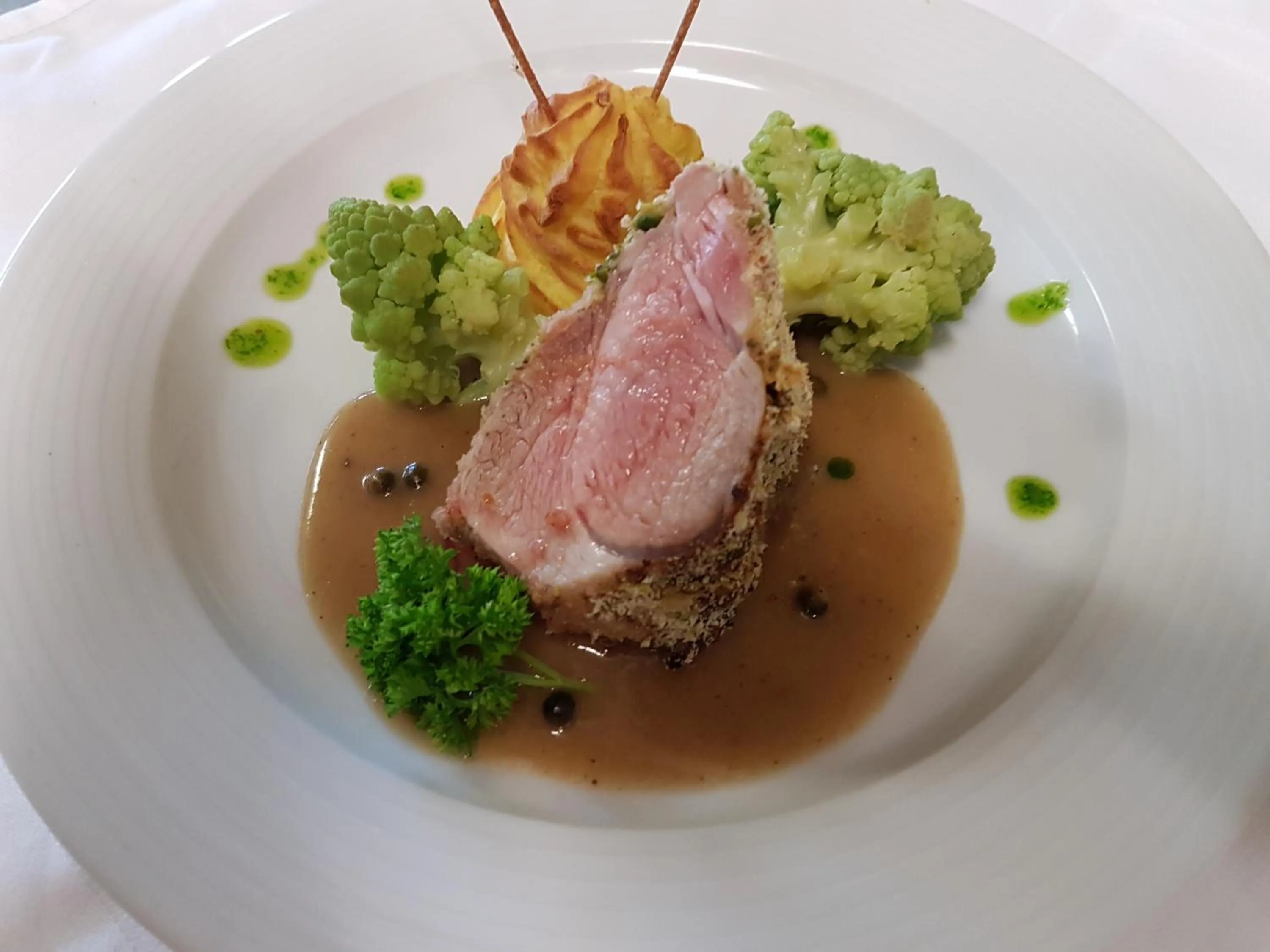 Food close-up in Molaris Lodge