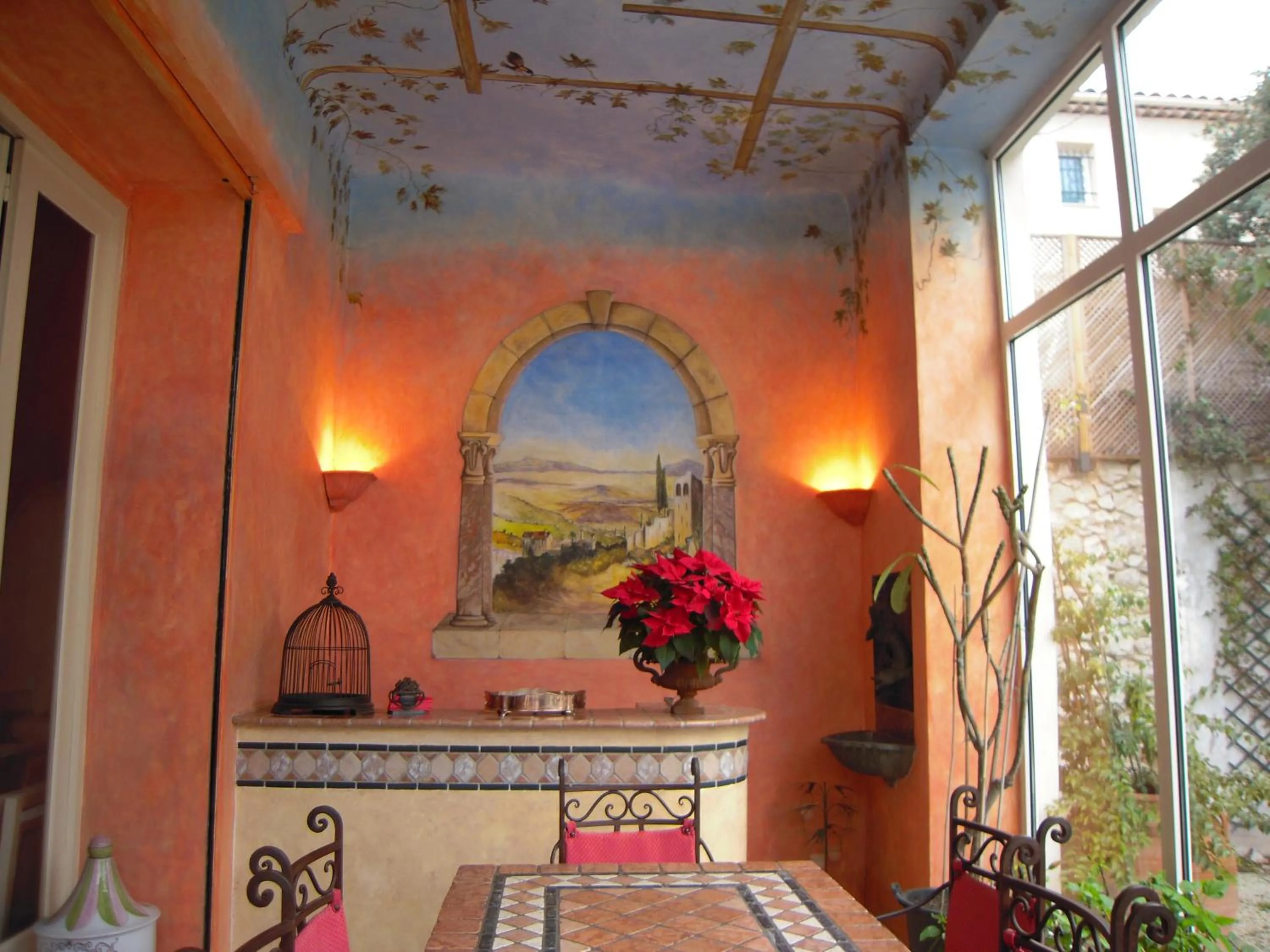 Communal lounge/ TV room in Villa Valflor chambres d'hôtes et appartements