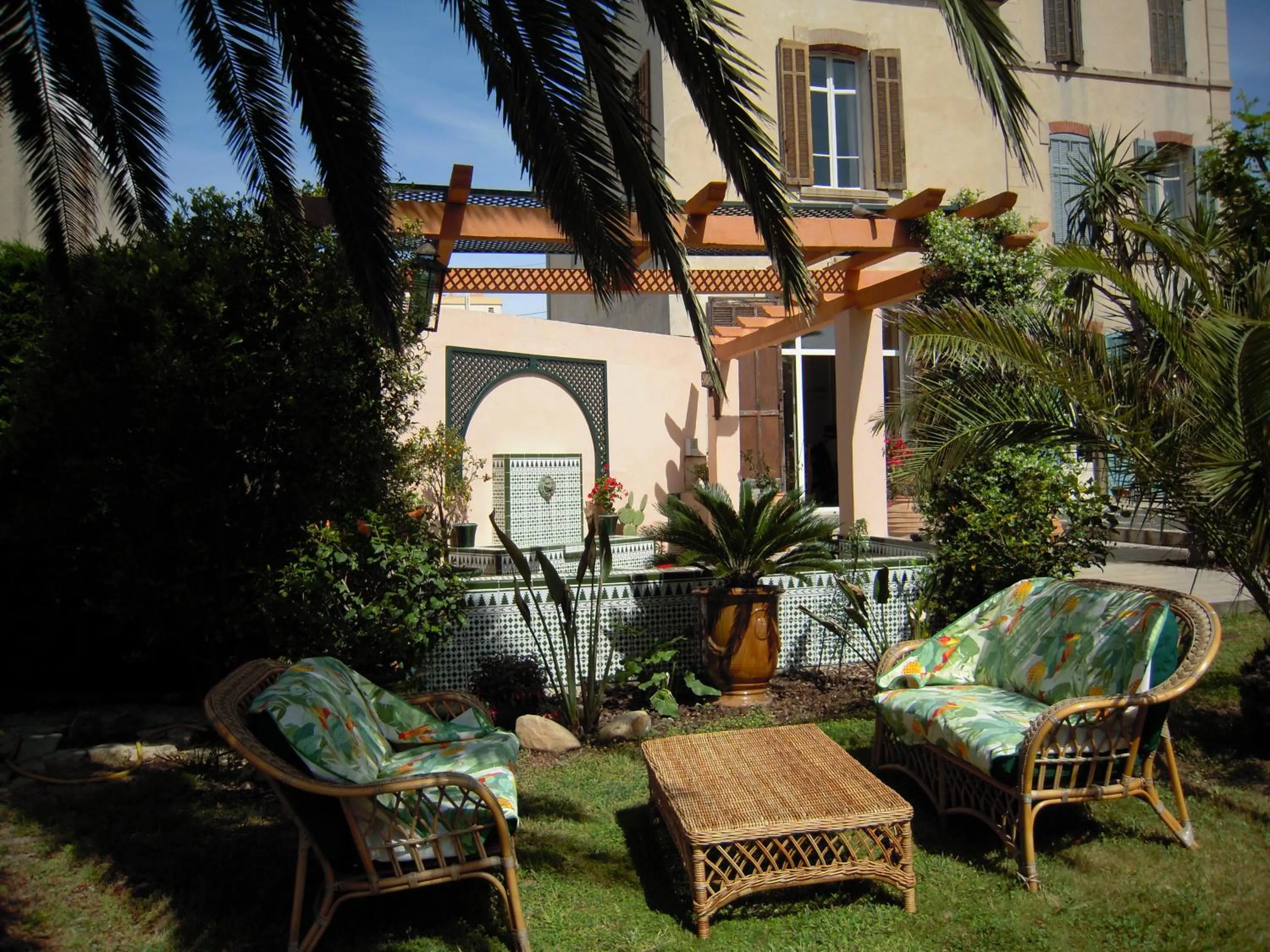 Balcony/Terrace in Villa Valflor chambres d'hôtes et appartements