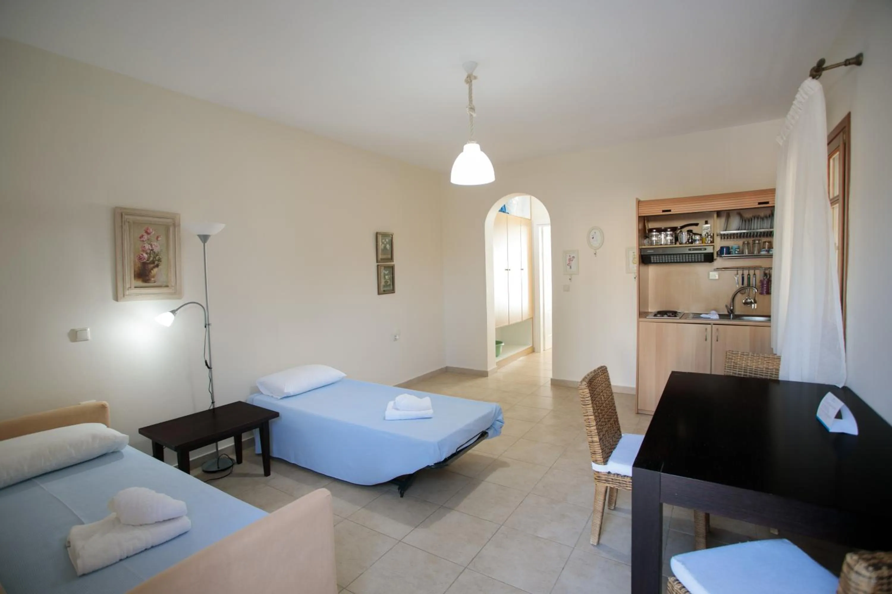 Deluxe Apartment with Sea View in Margaritari Hotel