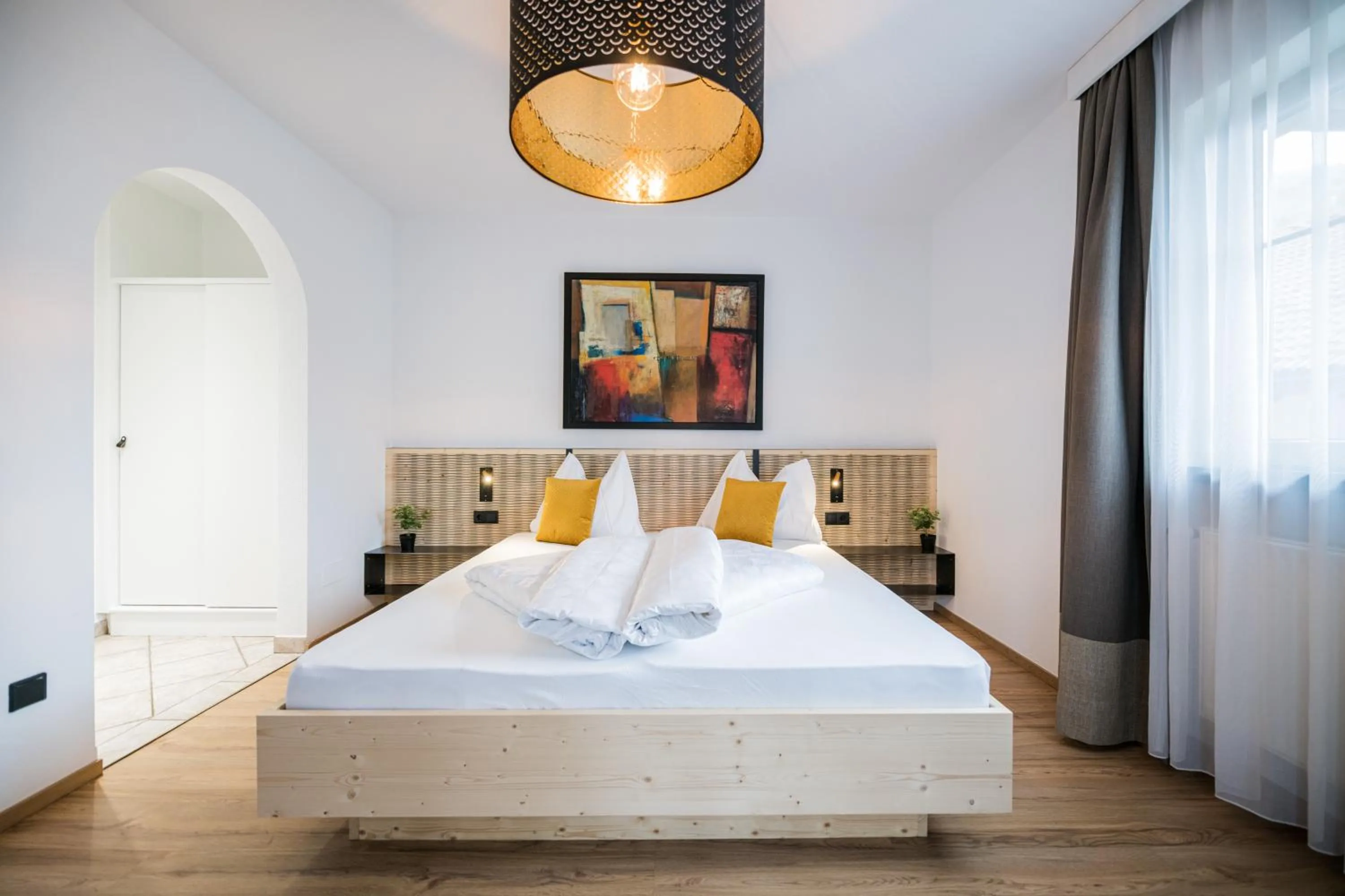 Bed in Boutique Hotel Eggele