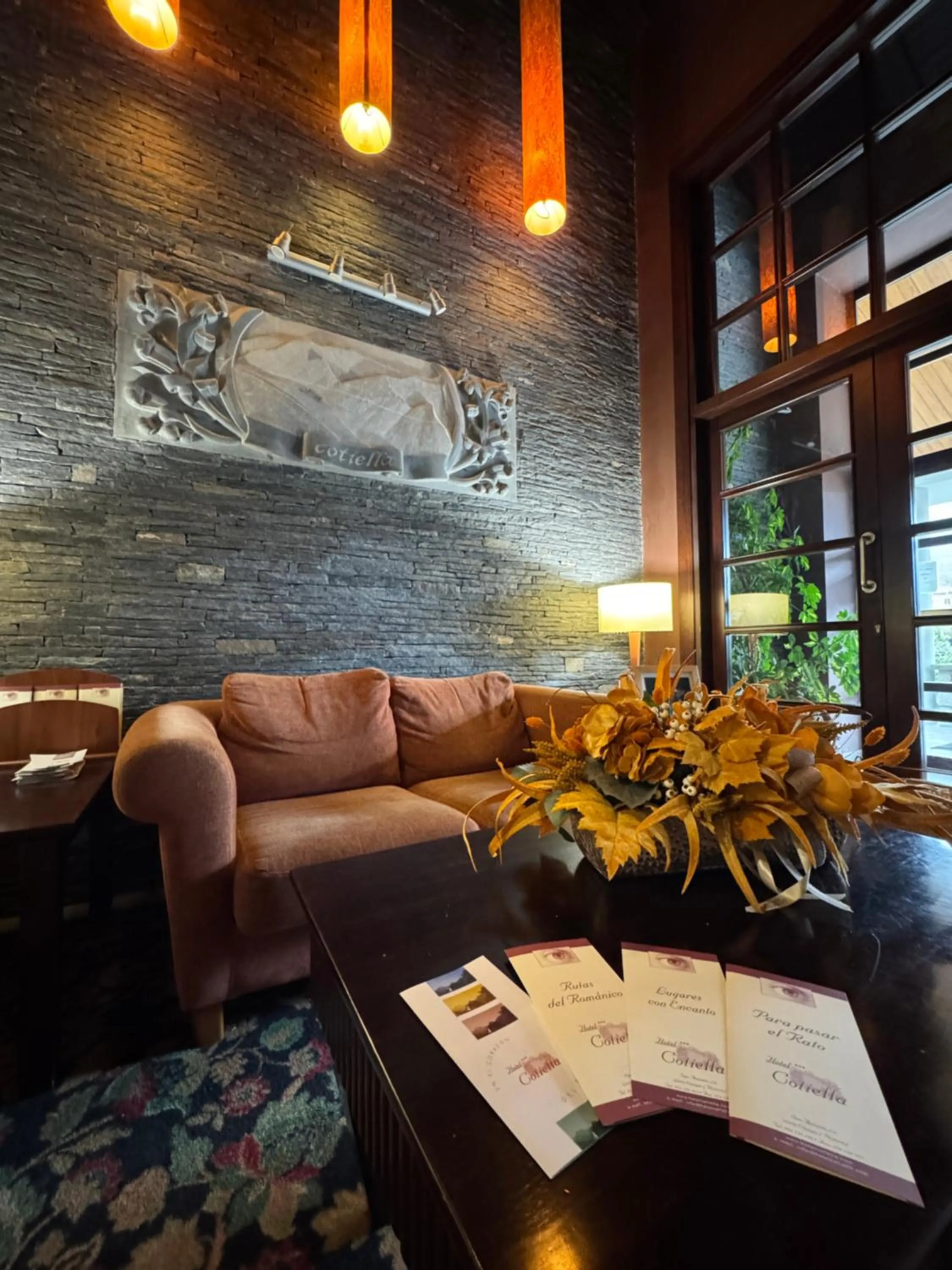 Lobby or reception in Hotel Cotiella