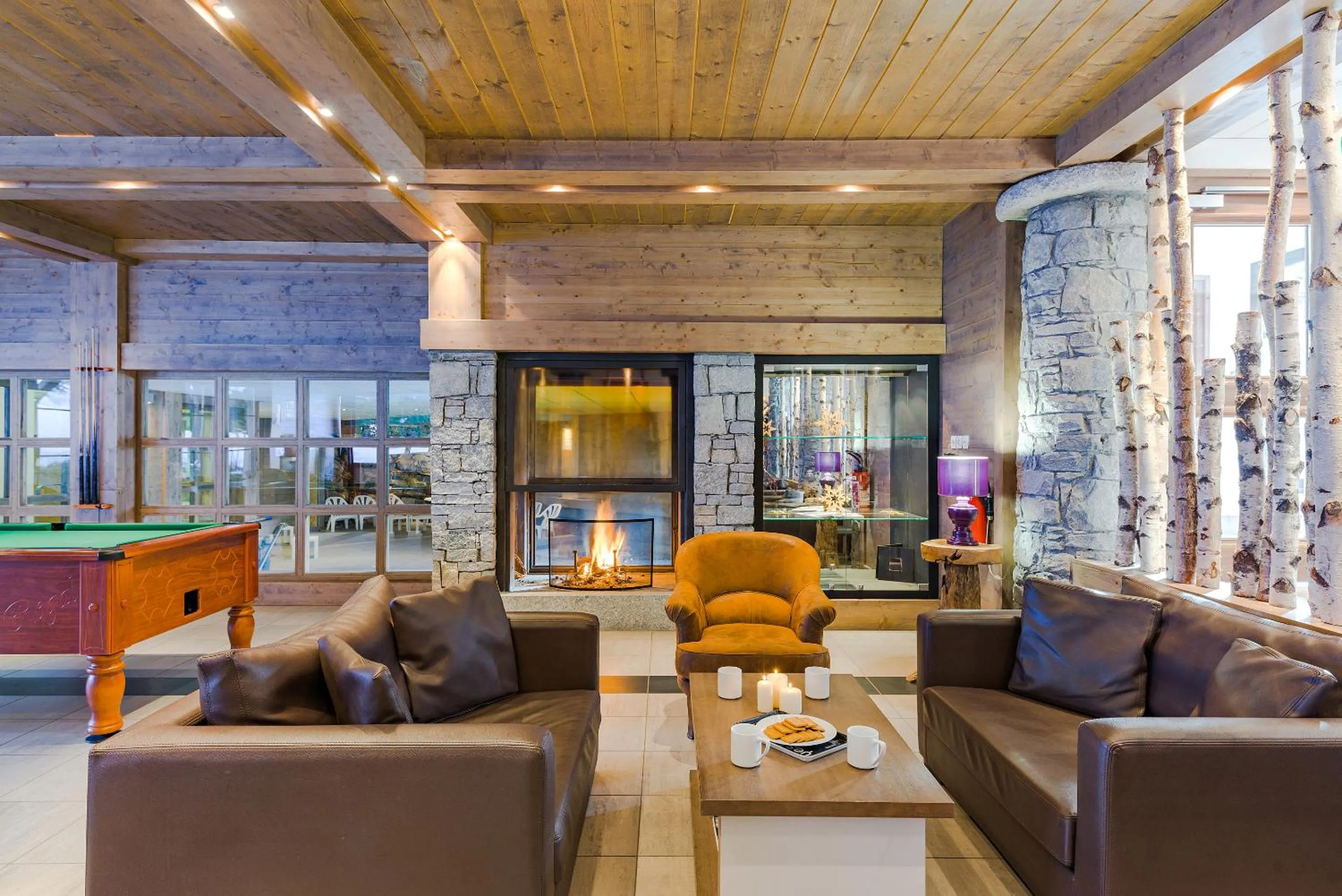 Communal lounge/ TV room in Lagrange Vacances Les Fermes Emiguy