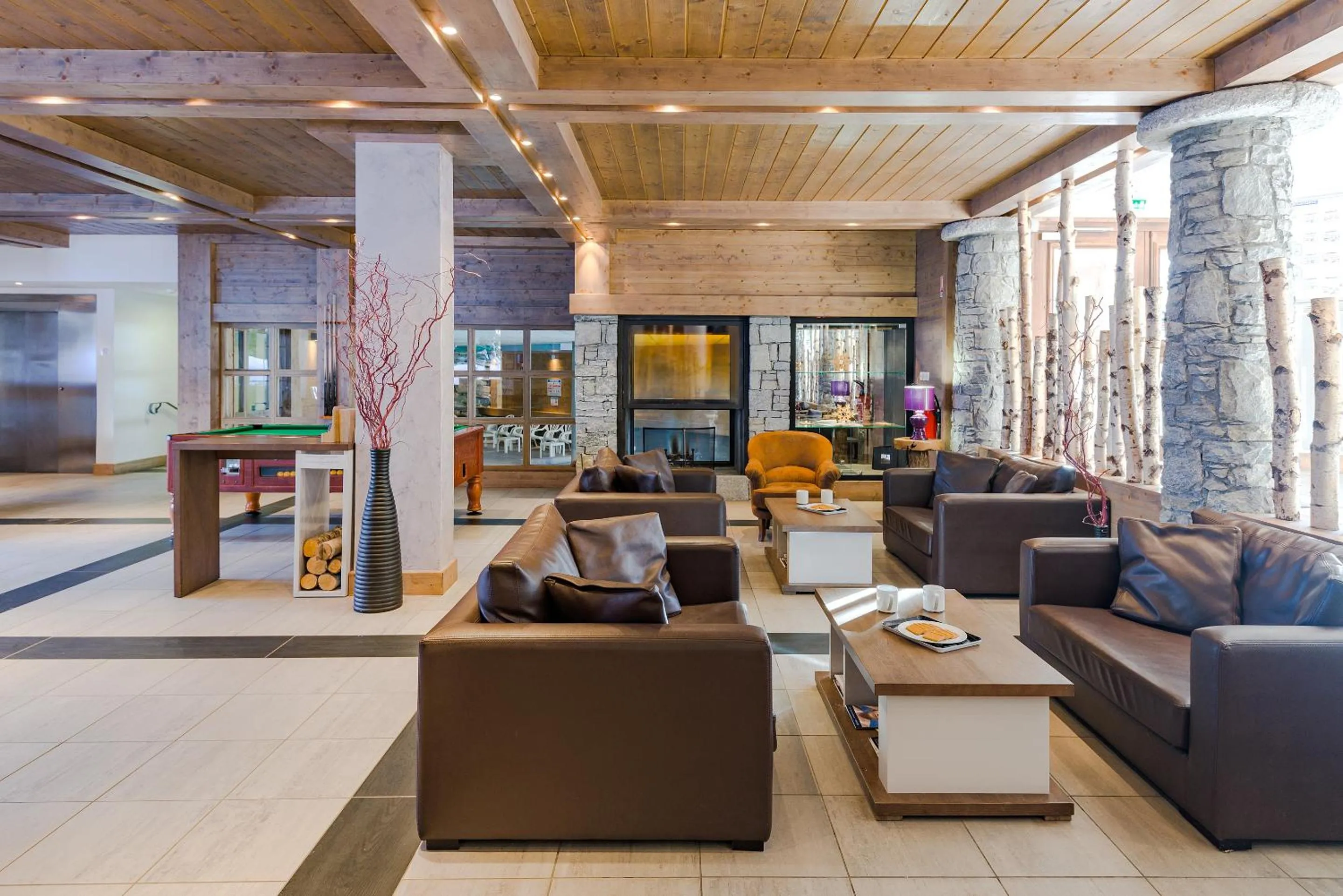 Communal lounge/ TV room in Lagrange Vacances Les Fermes Emiguy