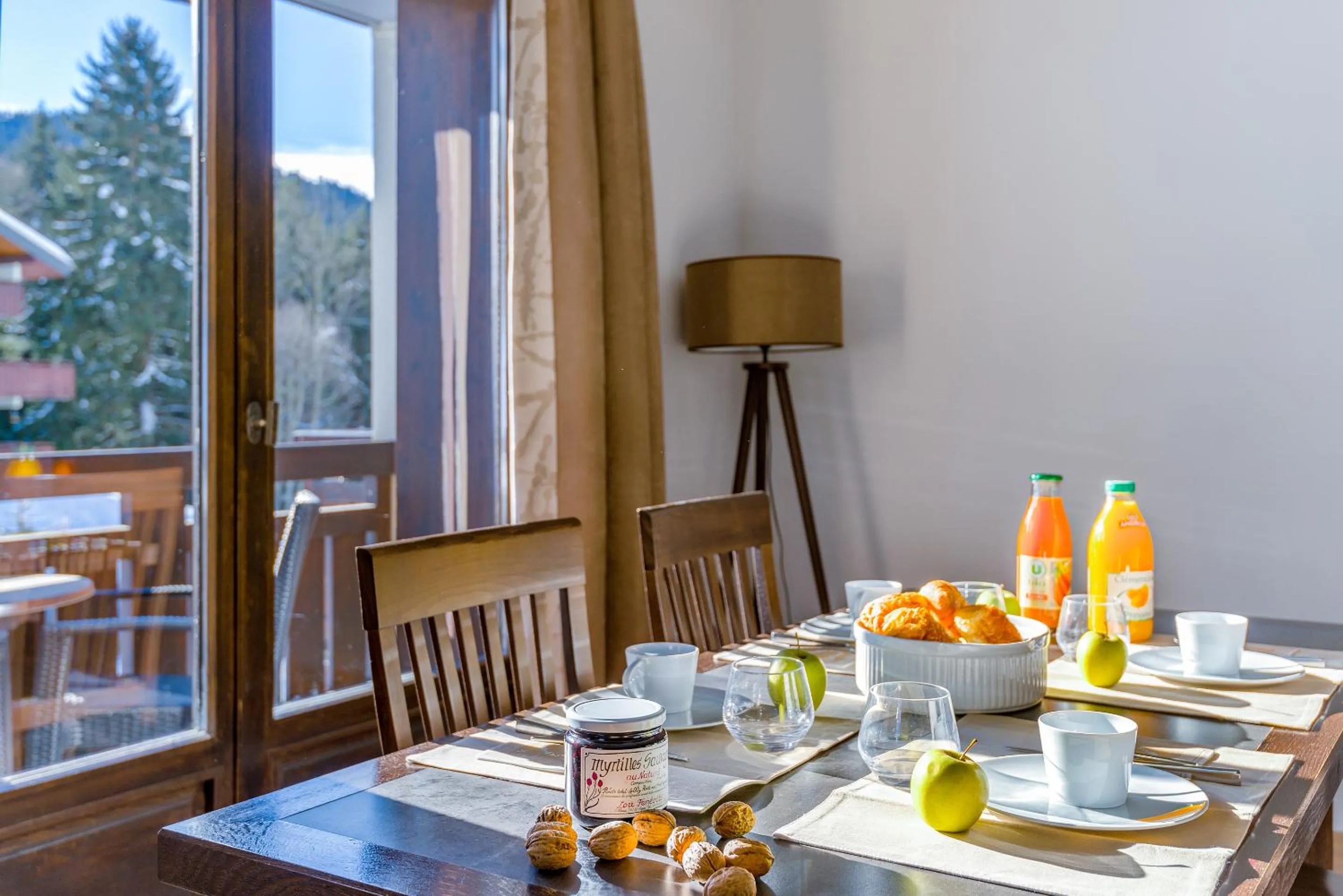 Dining area in Lagrange Vacances Les Fermes Emiguy