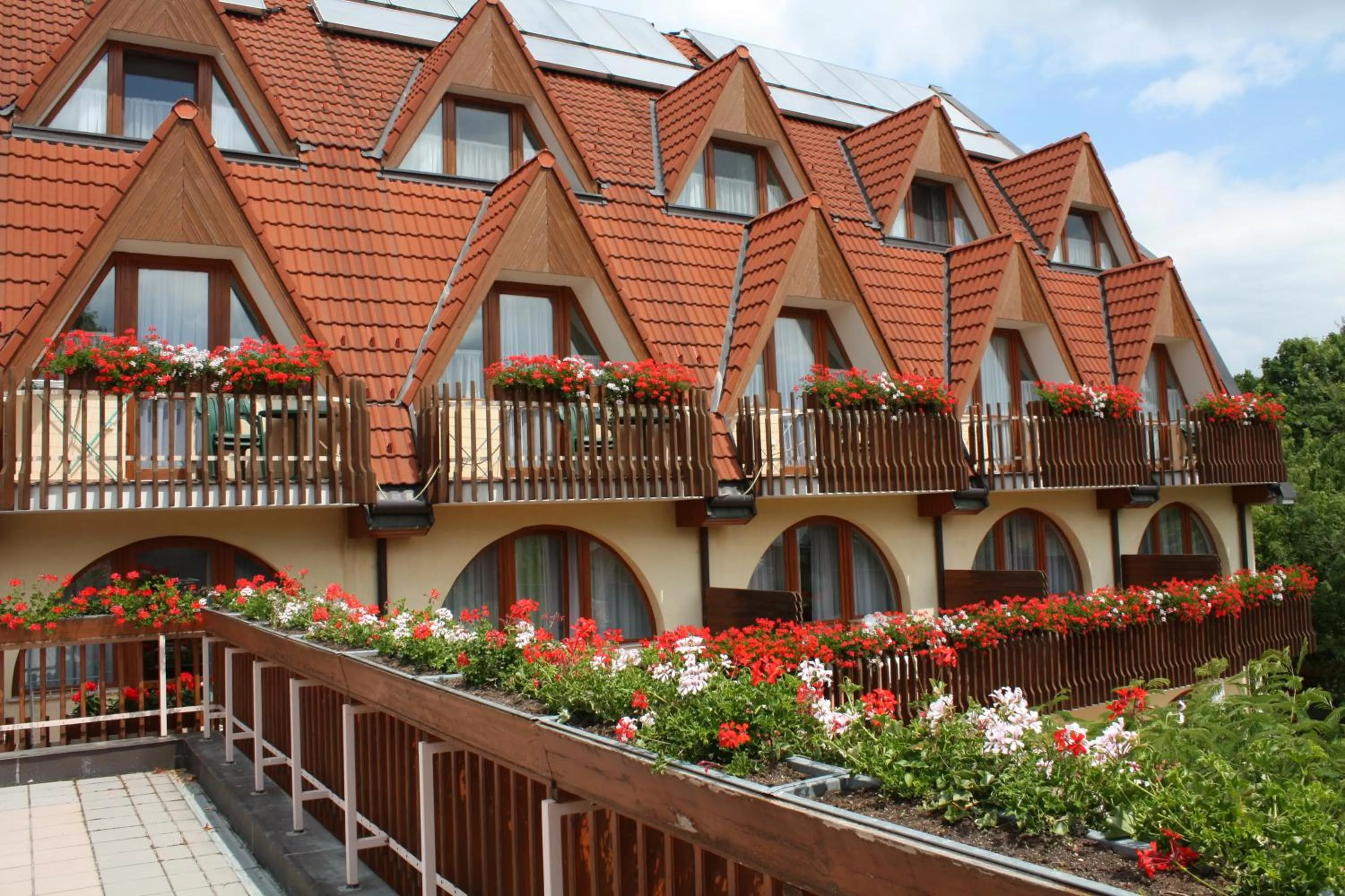 Facade/entrance in Ágnes Hotel
