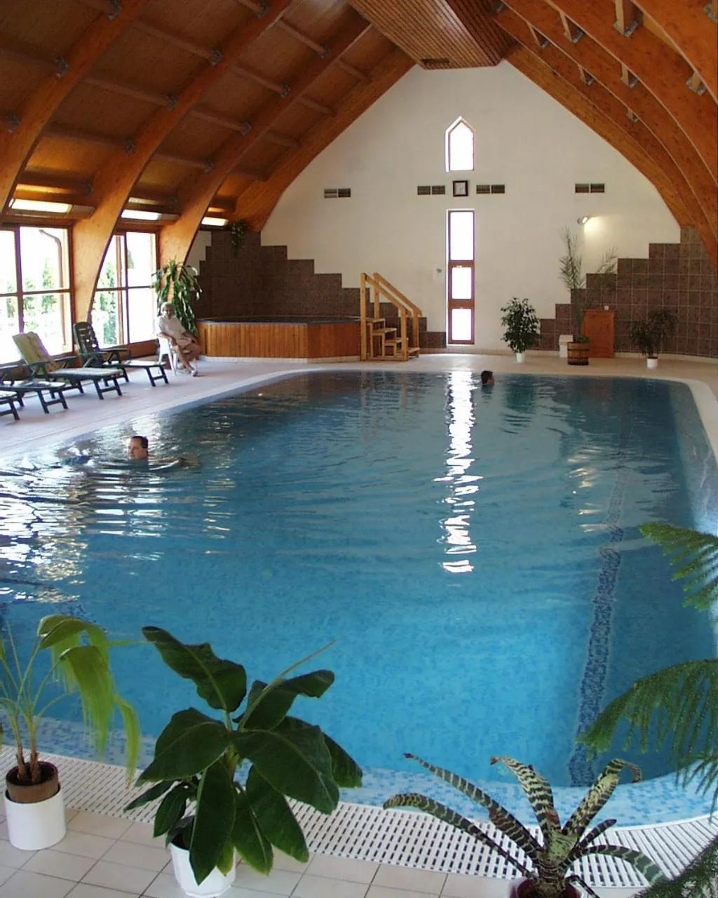 Swimming pool in Ágnes Hotel