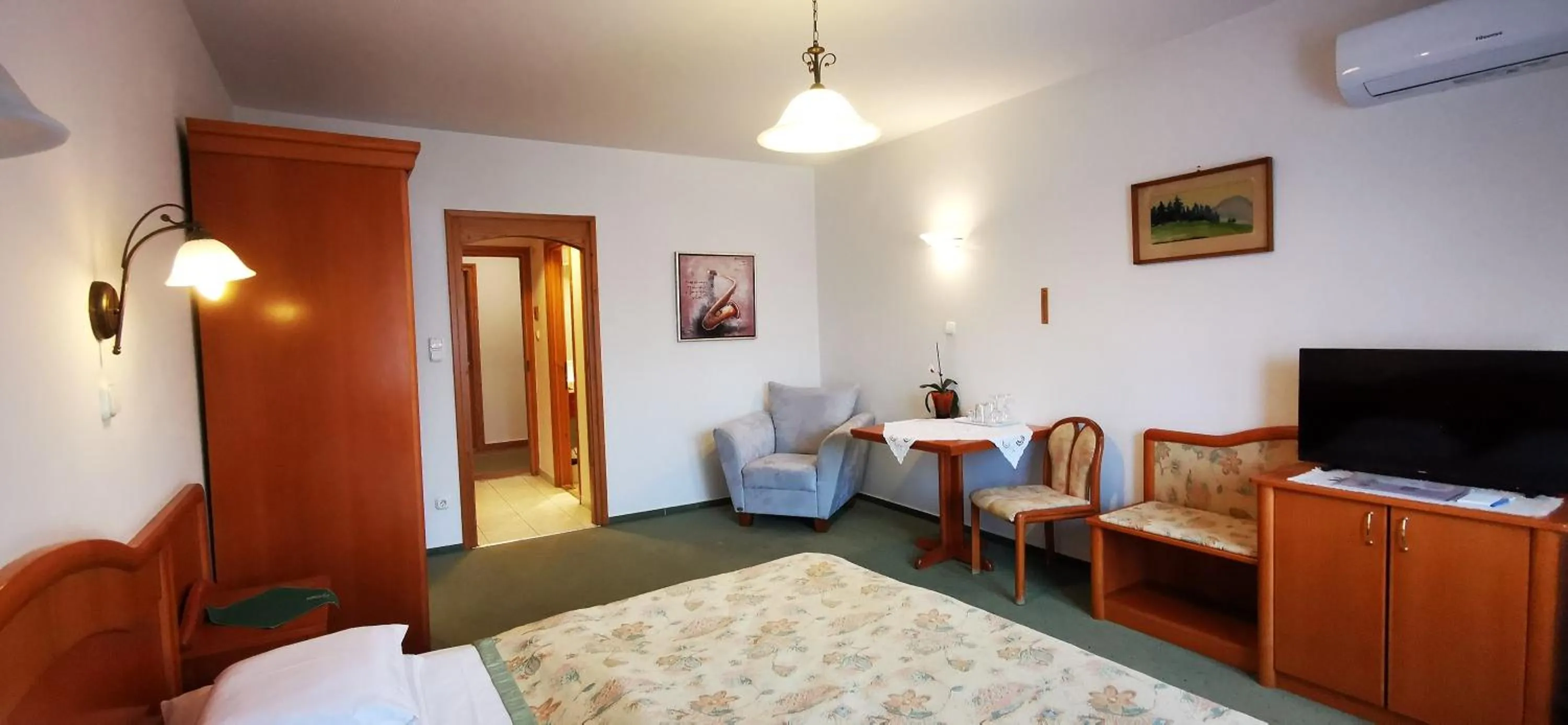 Bedroom in Ágnes Hotel