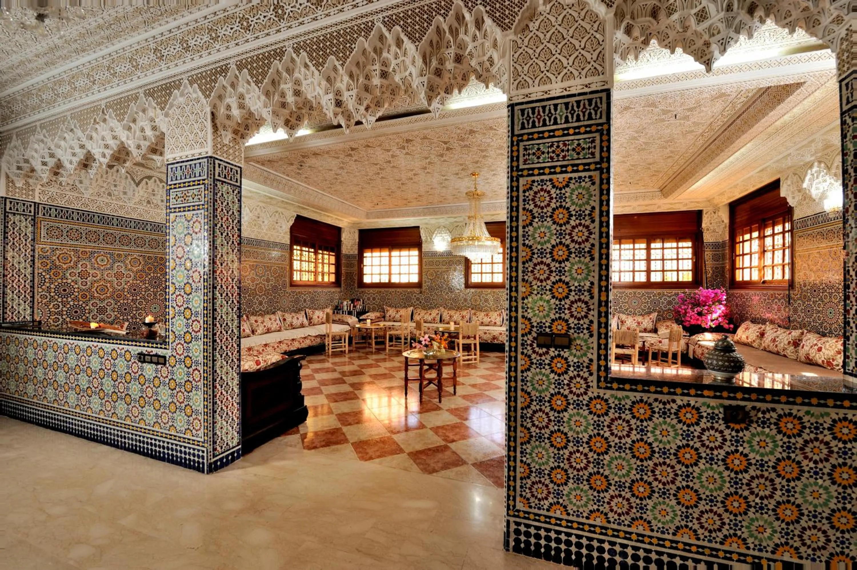 Lobby or reception in LHOSTEL à Casablanca