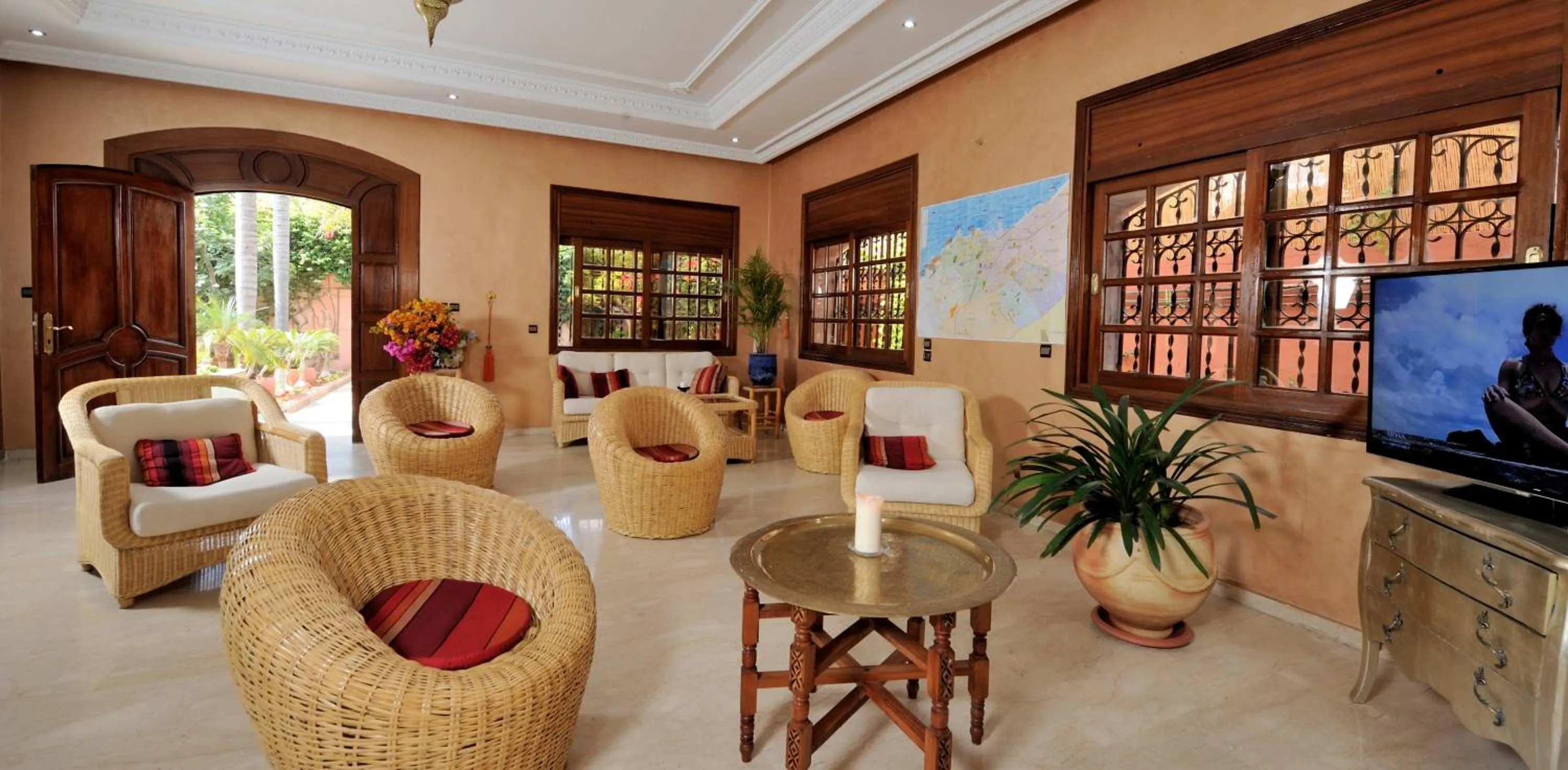 Lobby or reception in LHOSTEL à Casablanca