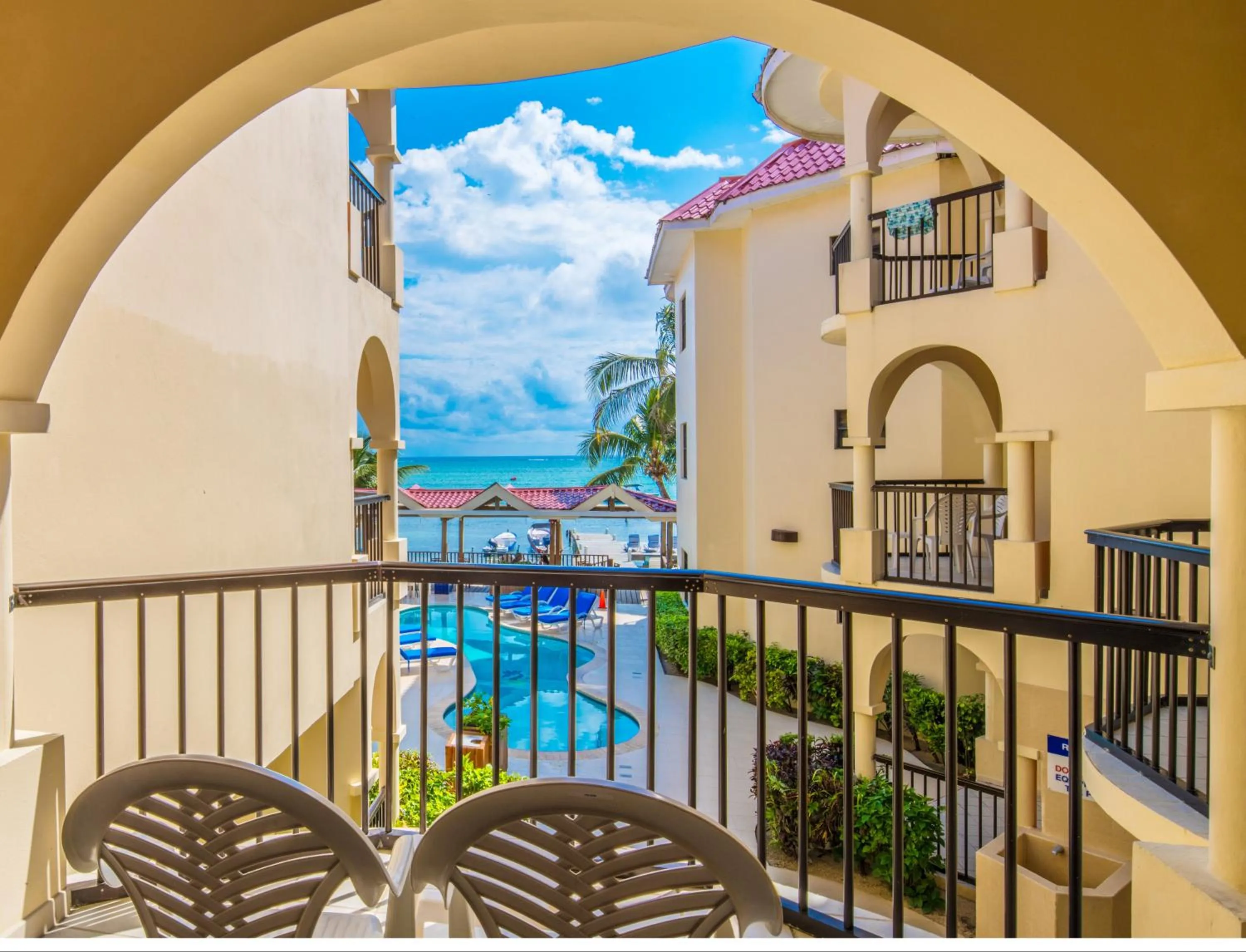 Sea view in SunBreeze Suites