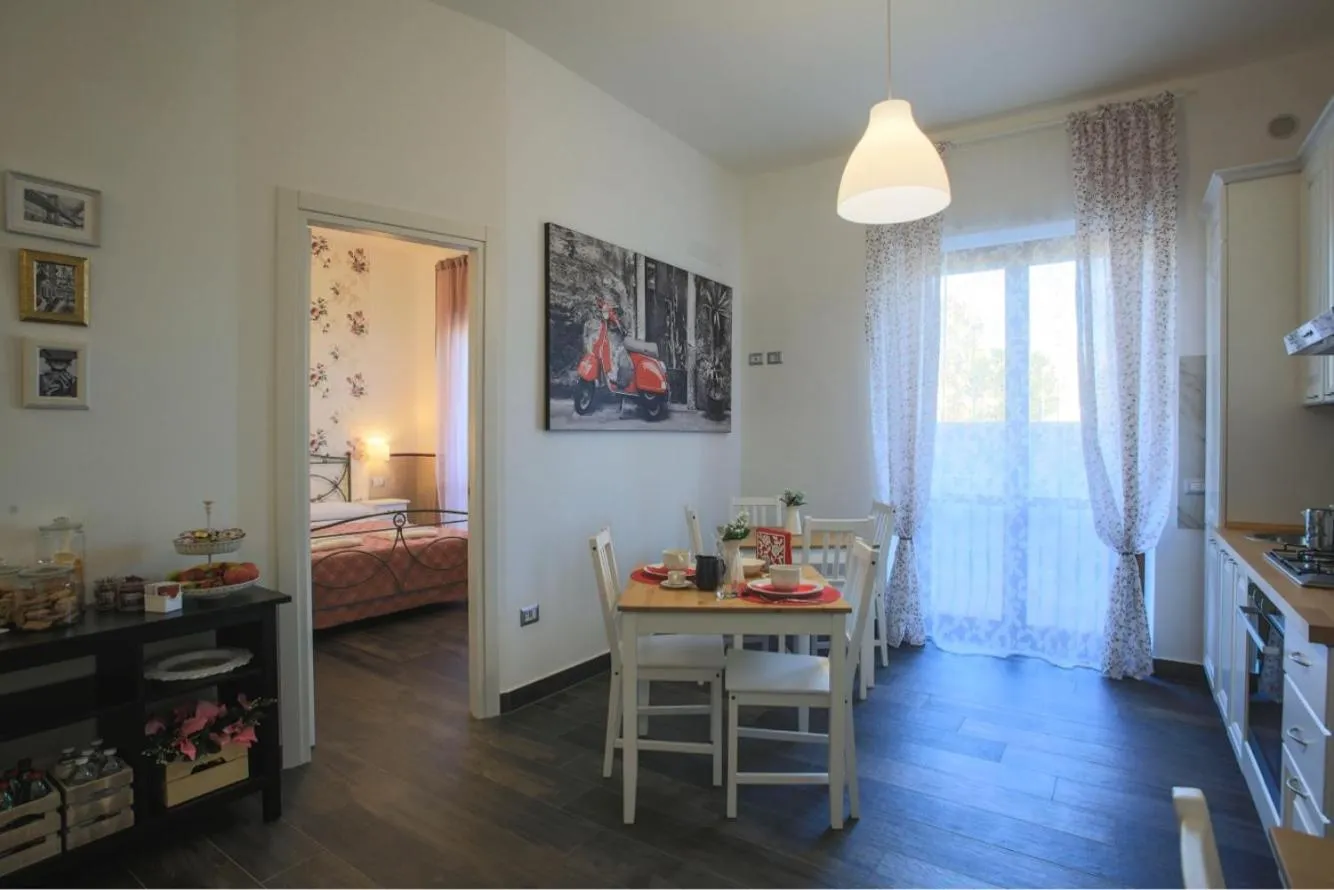 Communal kitchen in B&B Civico 41 Salerno