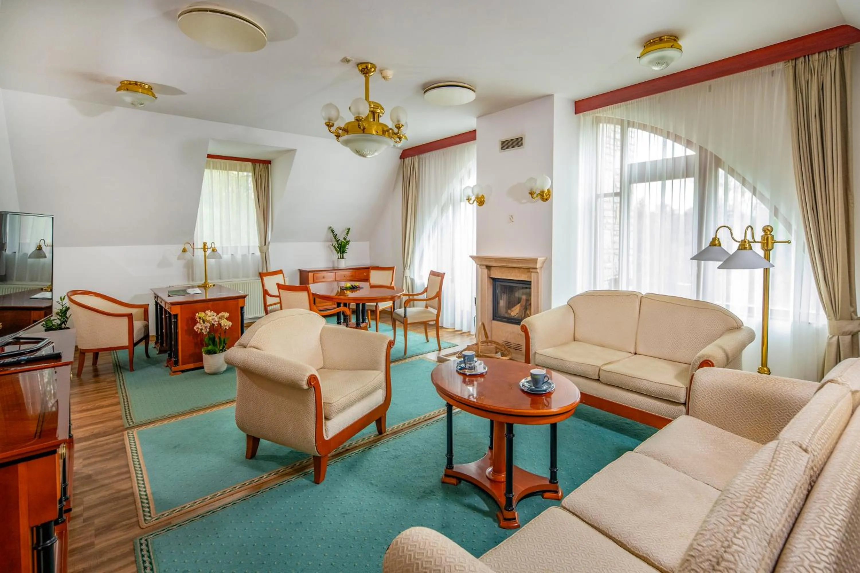 Living room in Szarvaskút Hotel