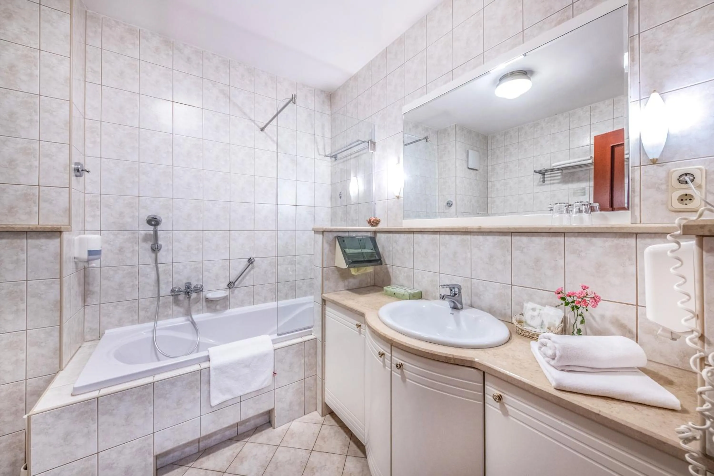 Bathroom in Szarvaskút Hotel