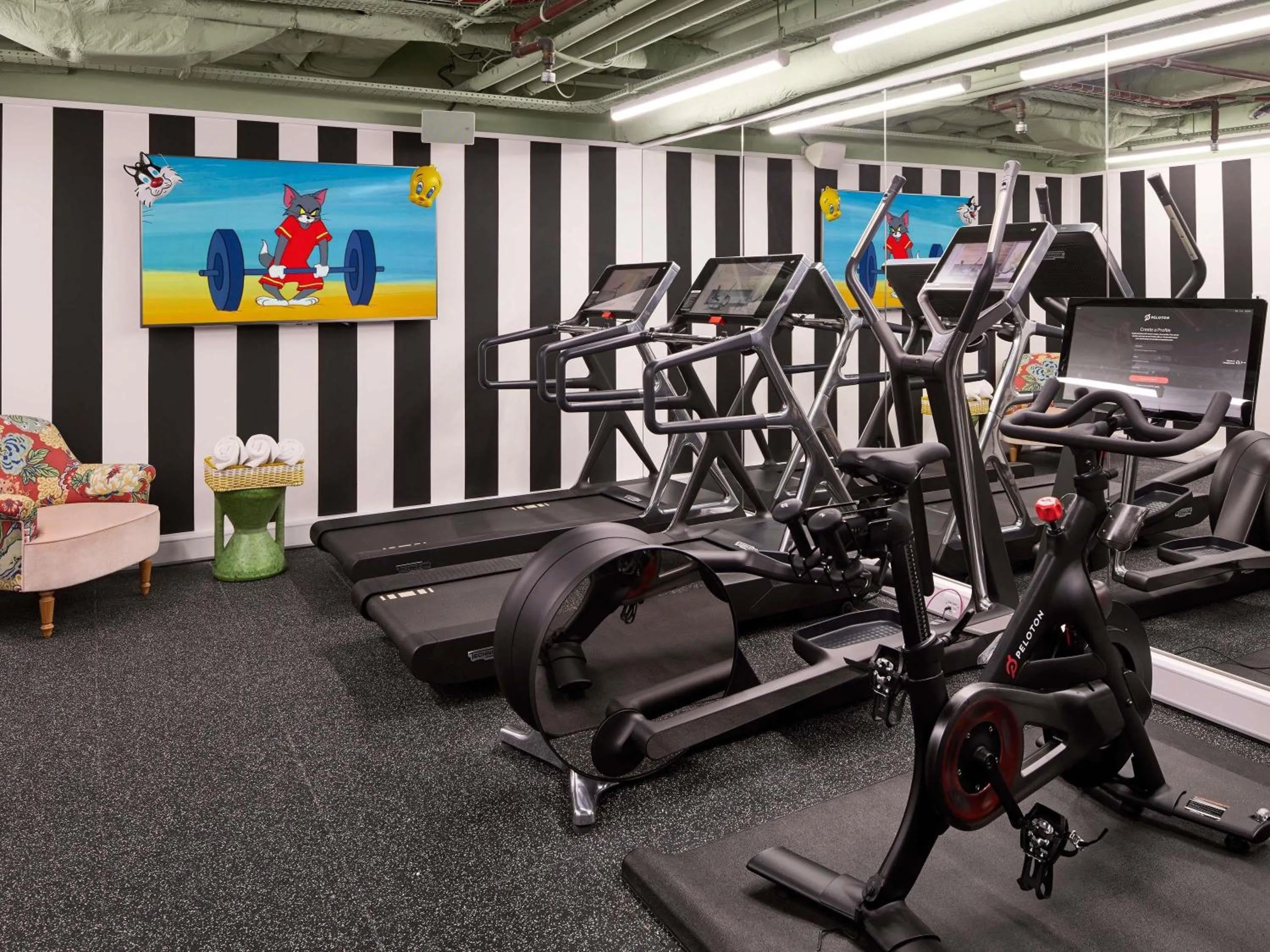 Fitness centre/facilities in Mama Shelter London - Shoreditch