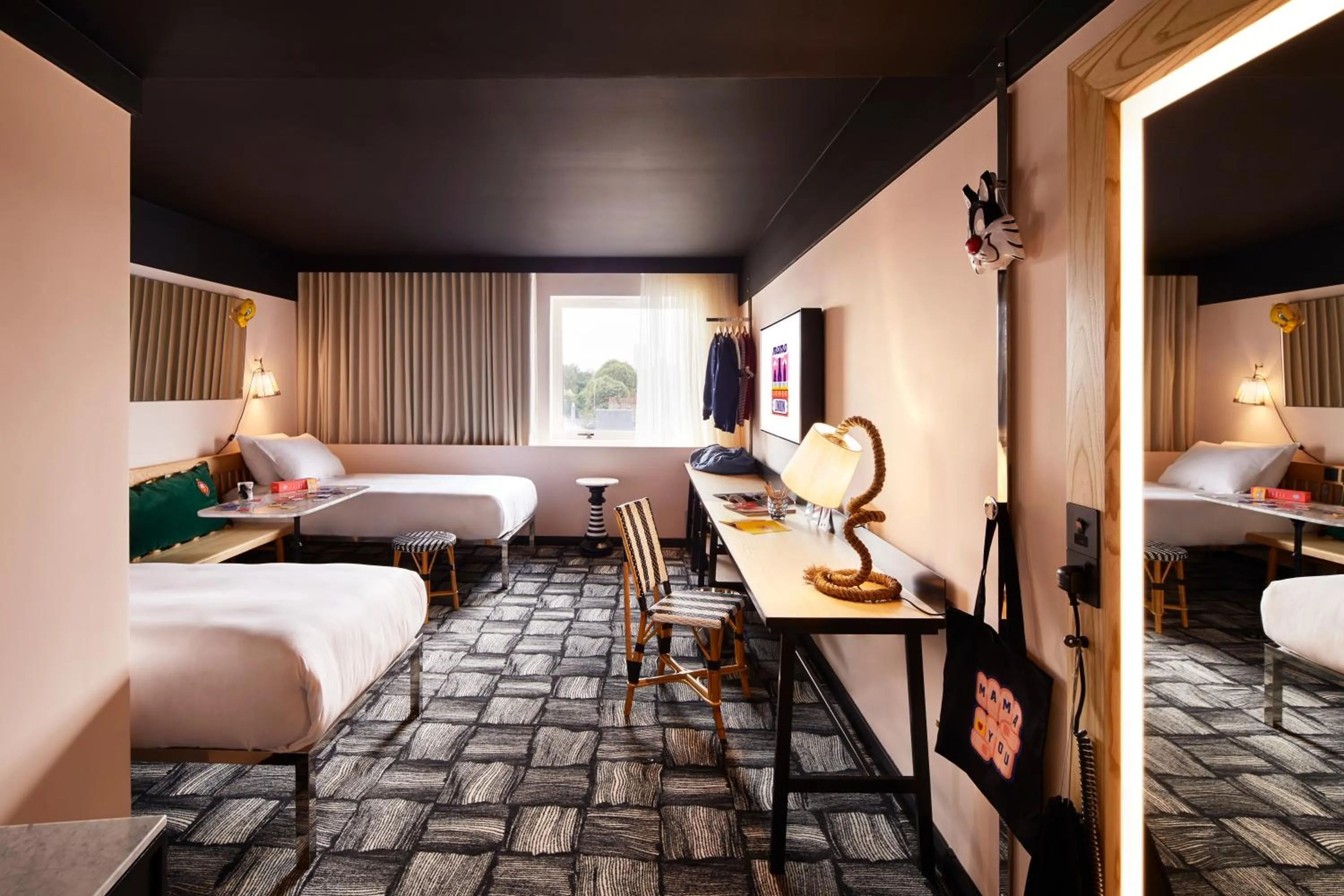 Bed in Mama Shelter London - Shoreditch