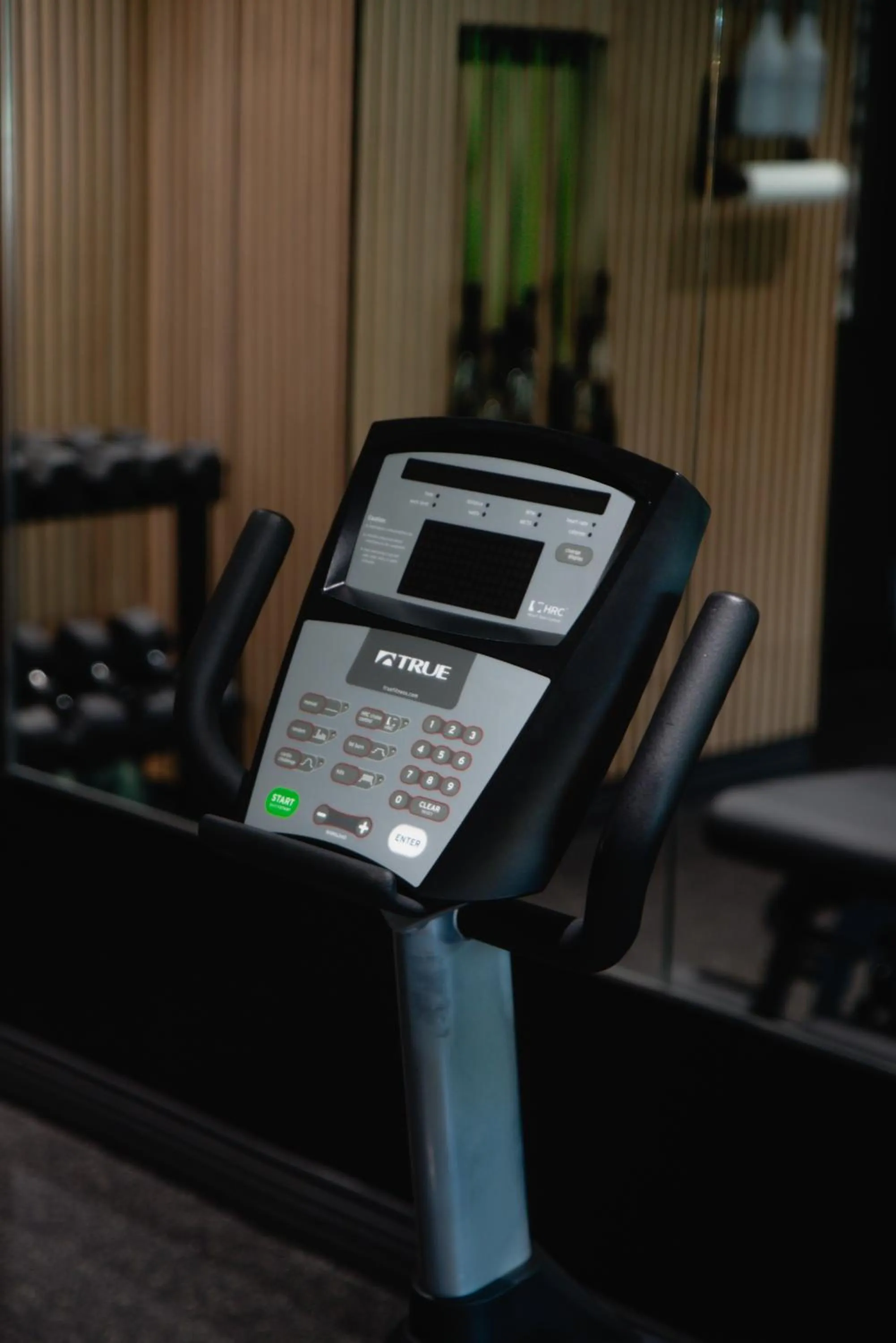 Fitness centre/facilities in The Block Hotel