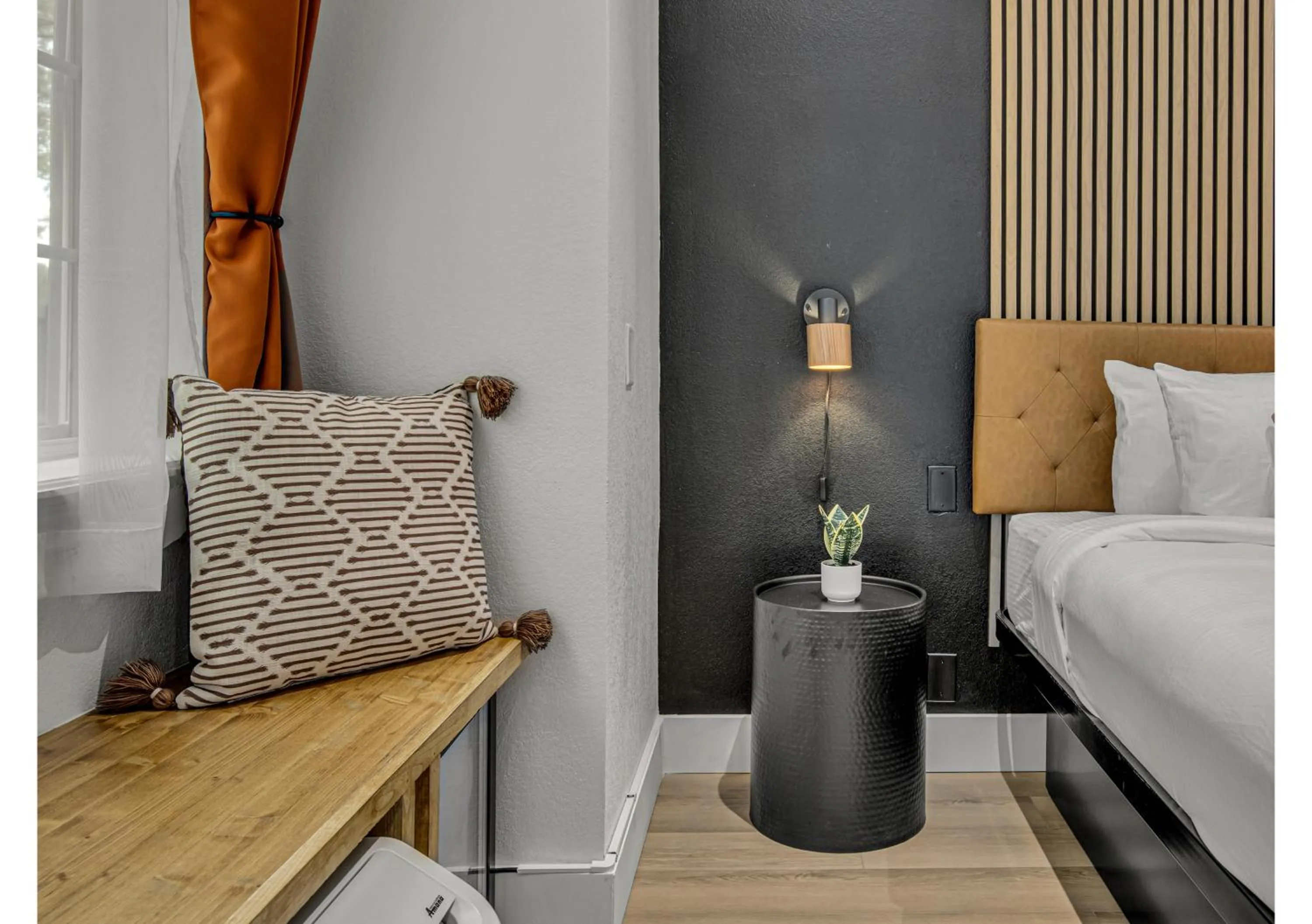 Bed in The Block Hotel