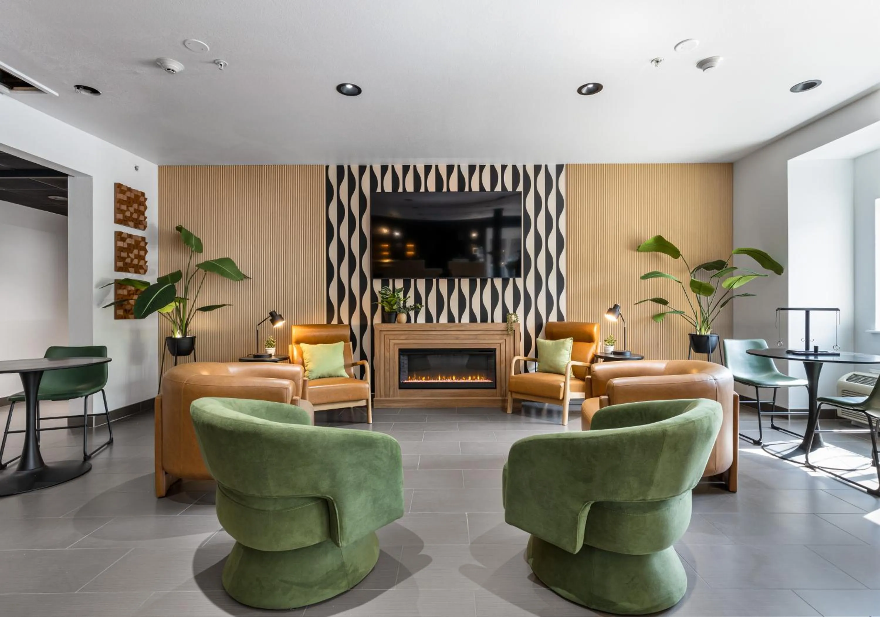 Lobby or reception in The Block Hotel