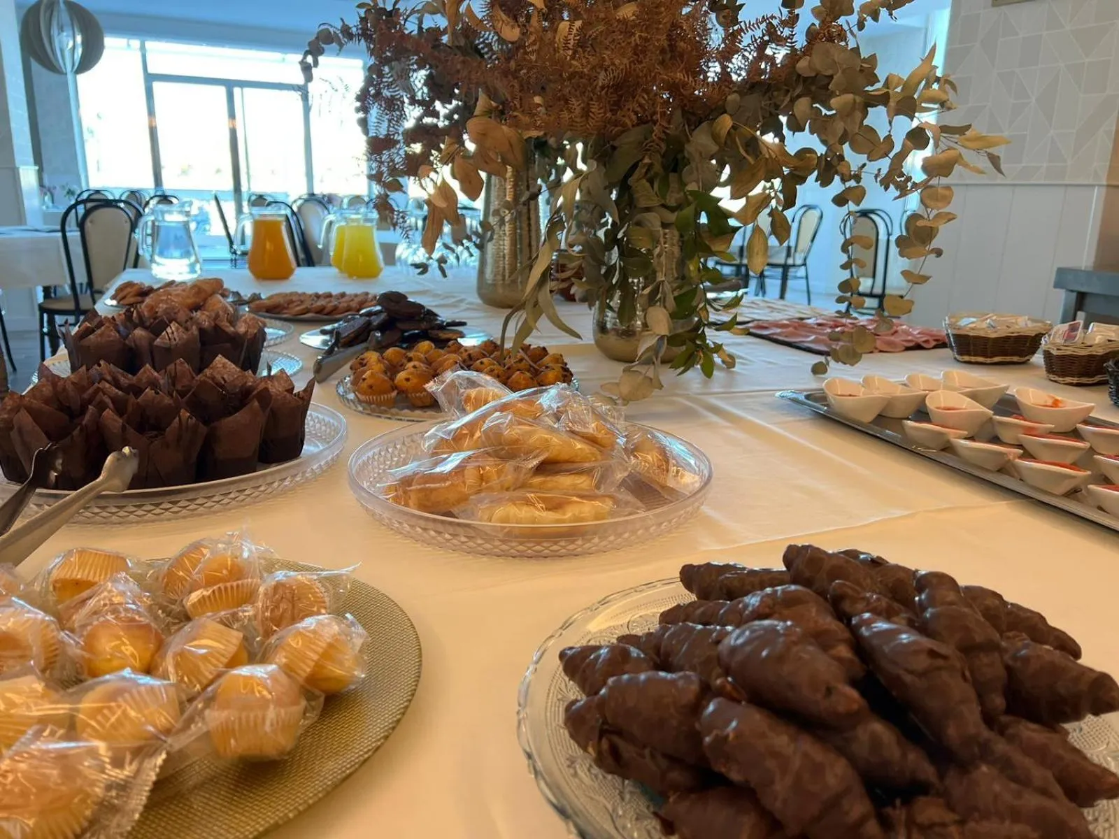 Buffet breakfast in Hotel Restaurante Boabdil