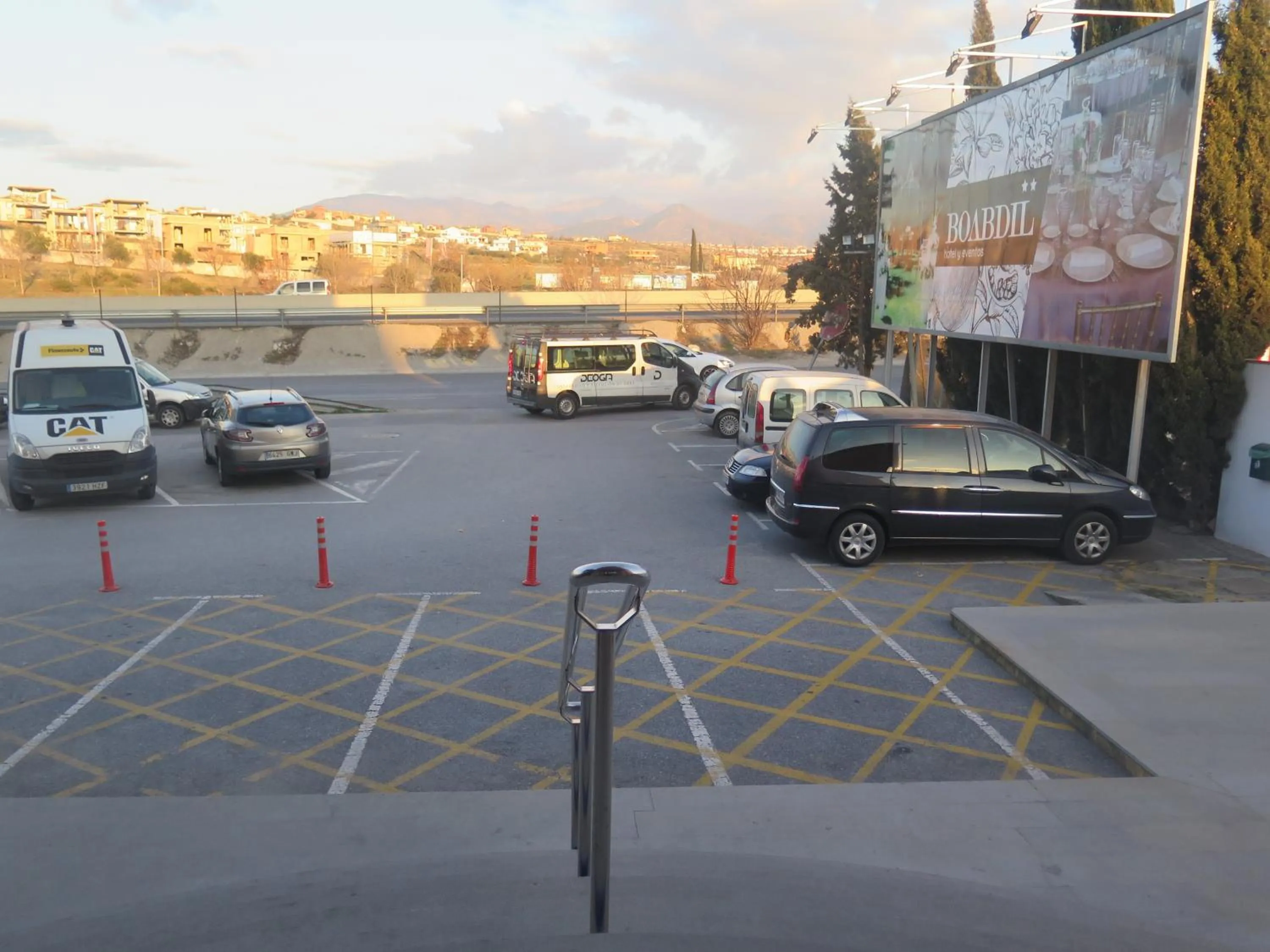 Property building in Hotel Restaurante Boabdil