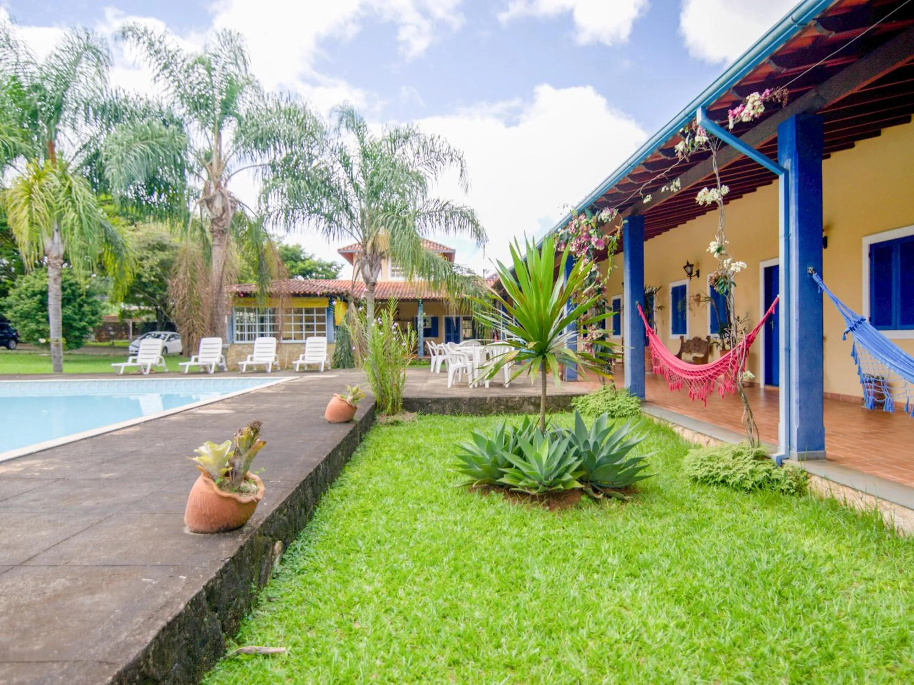 Garden in Pousada Estrada Das Águas, São João del Rei