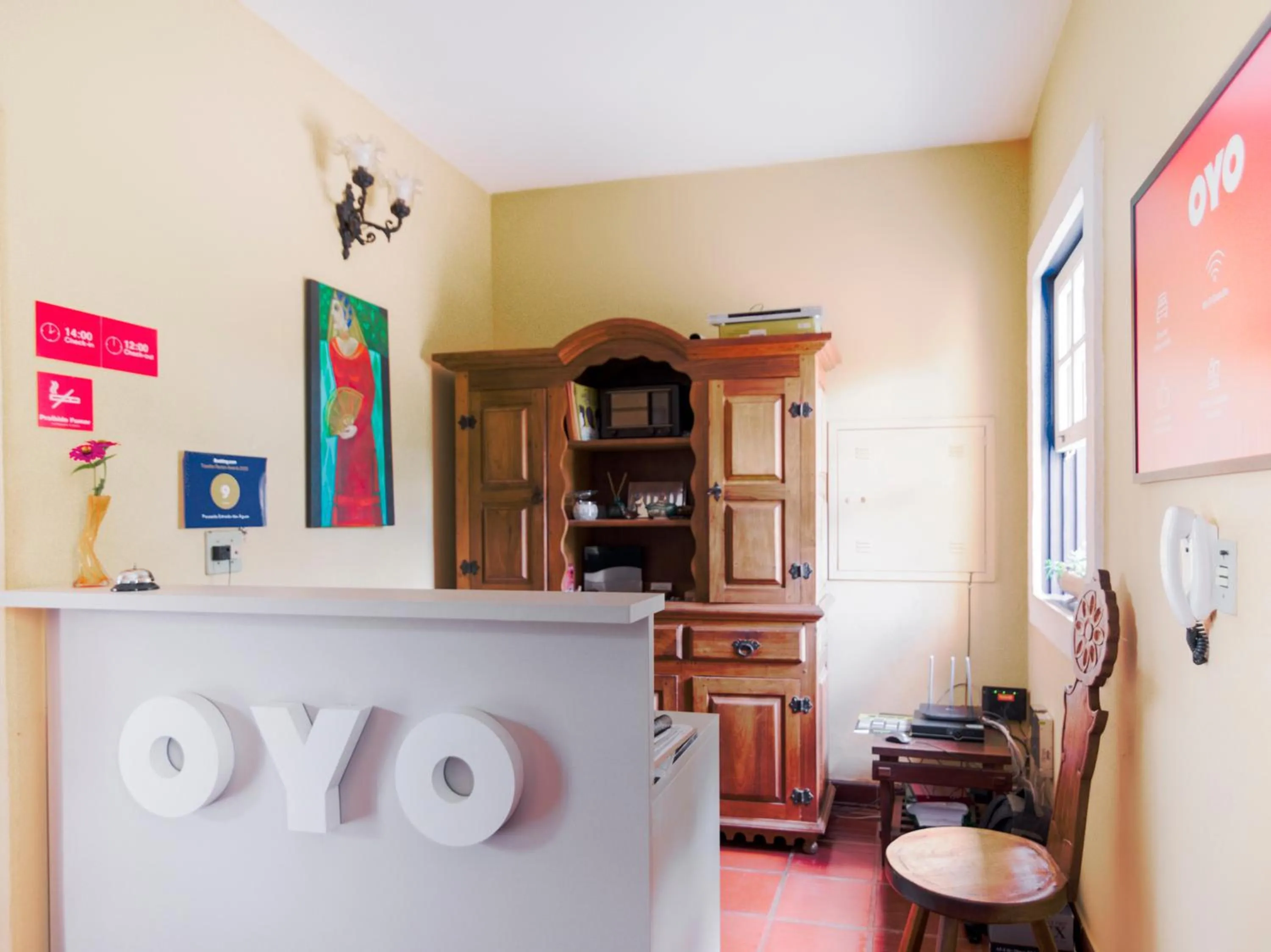 Lobby or reception in Pousada Estrada Das Águas, São João del Rei