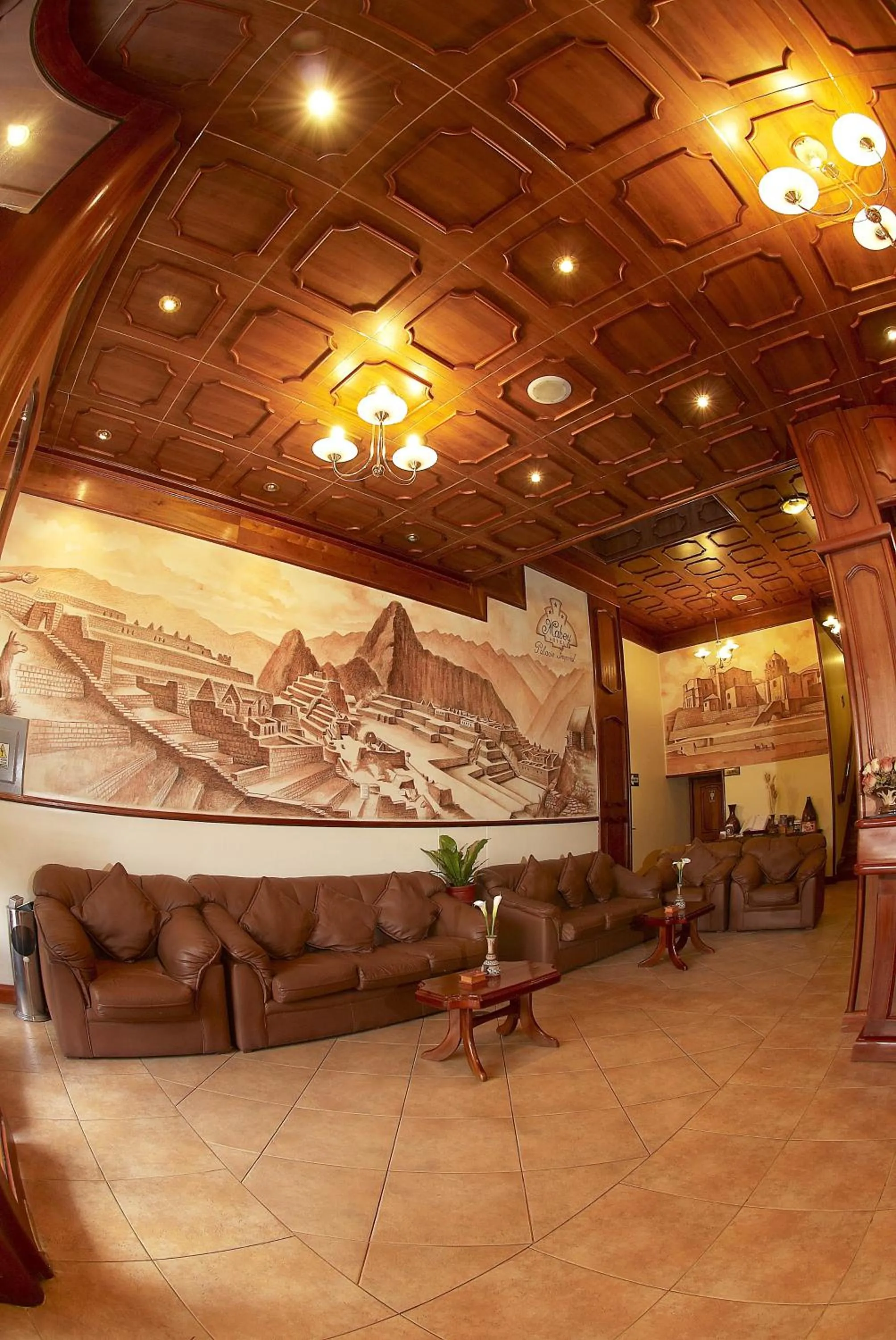 Lobby or reception in Hotel Mabey Cusco