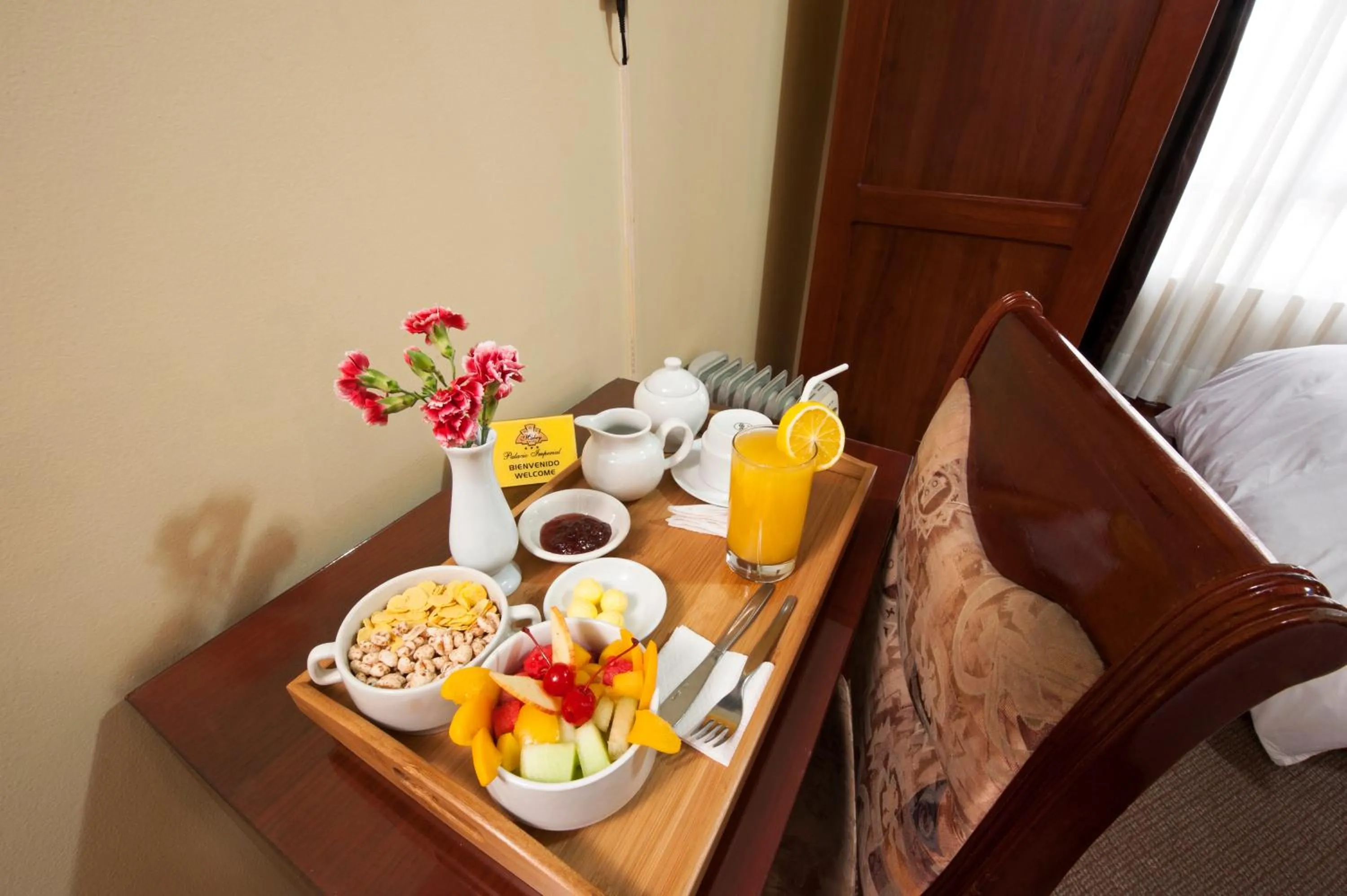 Decorative detail in Hotel Mabey Cusco